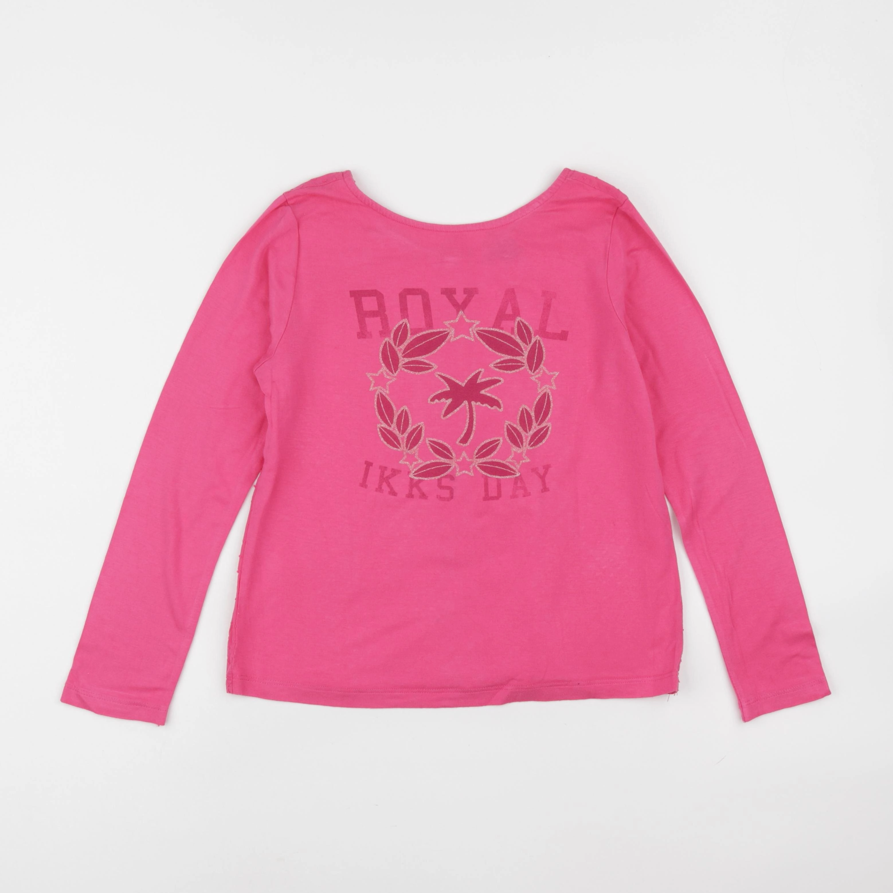 IKKS - tee-shirt rose - 10 ans
