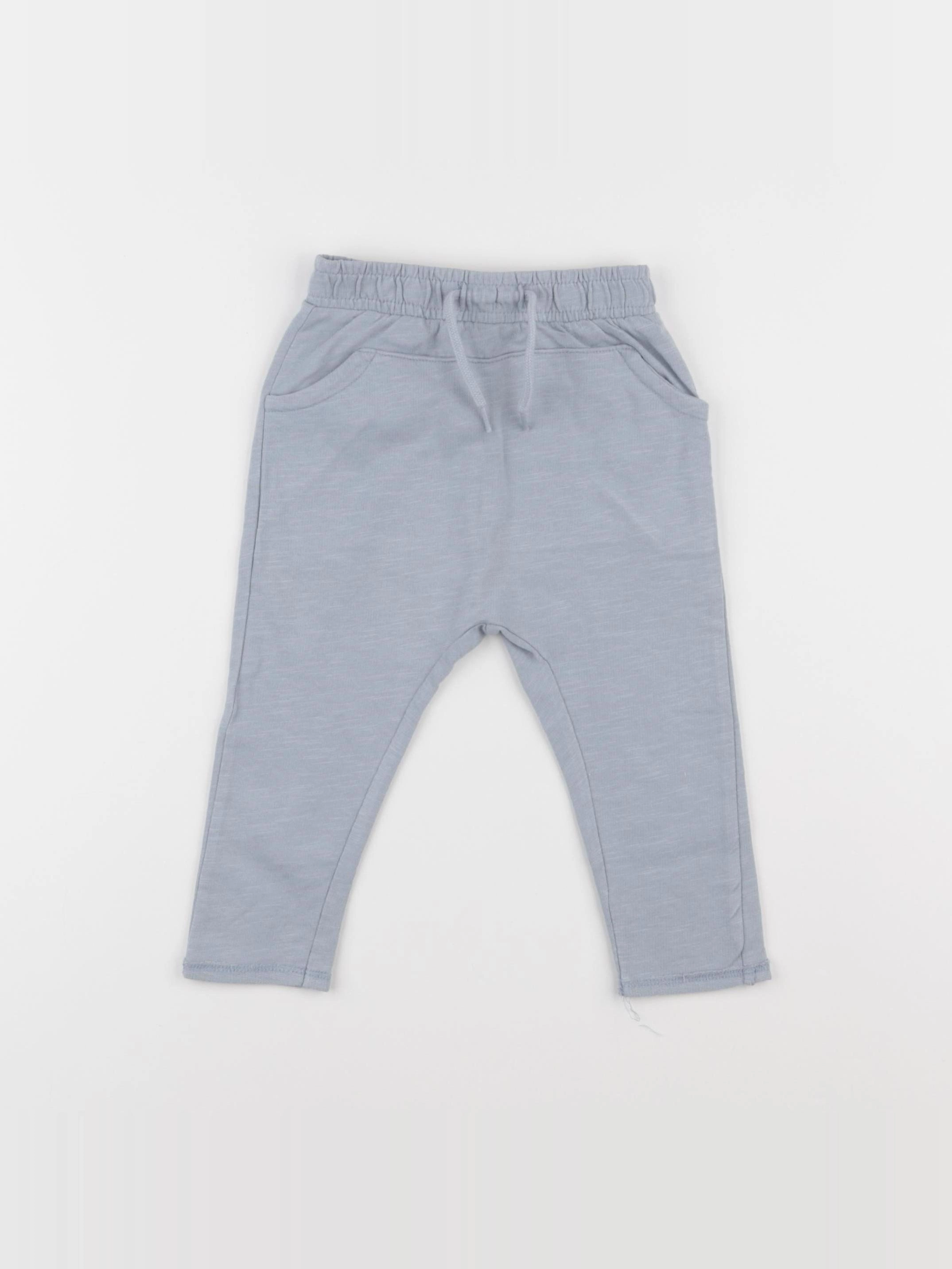 Vertbaudet - jogging bleu - 9 mois