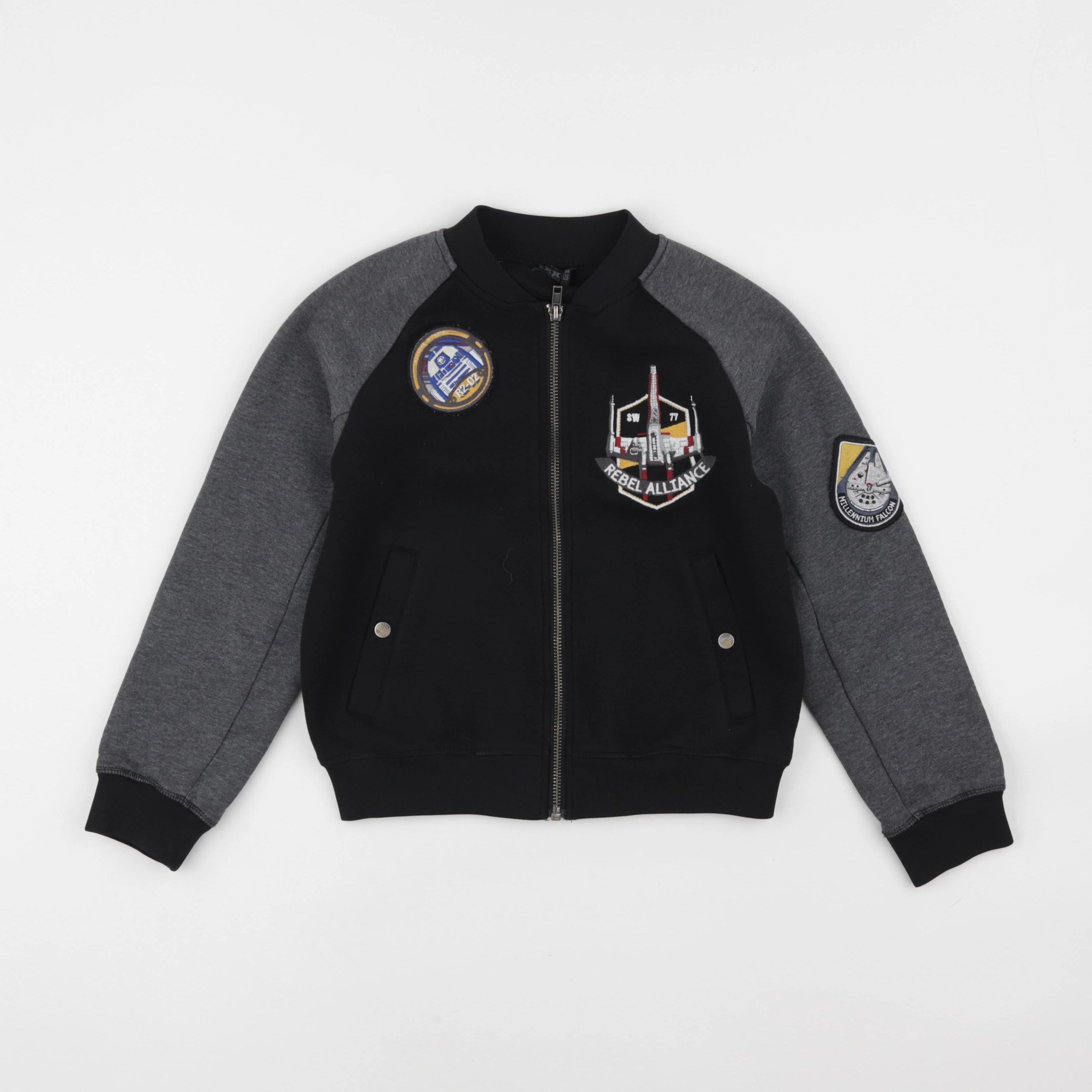 IKKS - veste noir - 8 ans