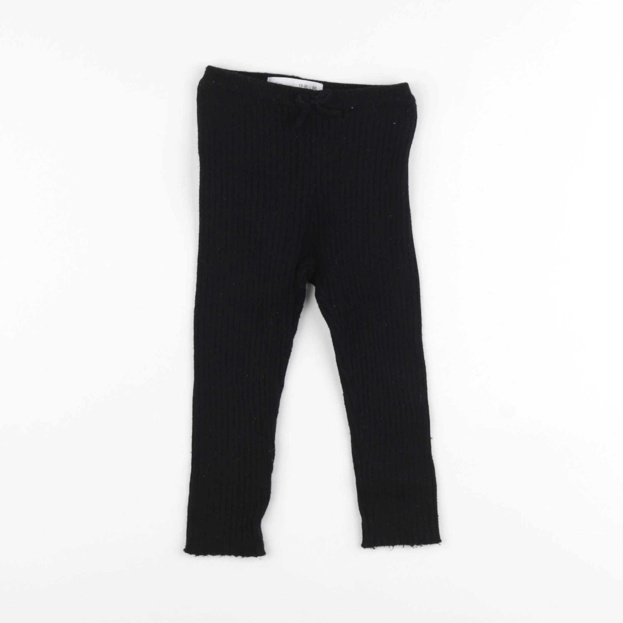 Zara - legging noir - 18/24 mois