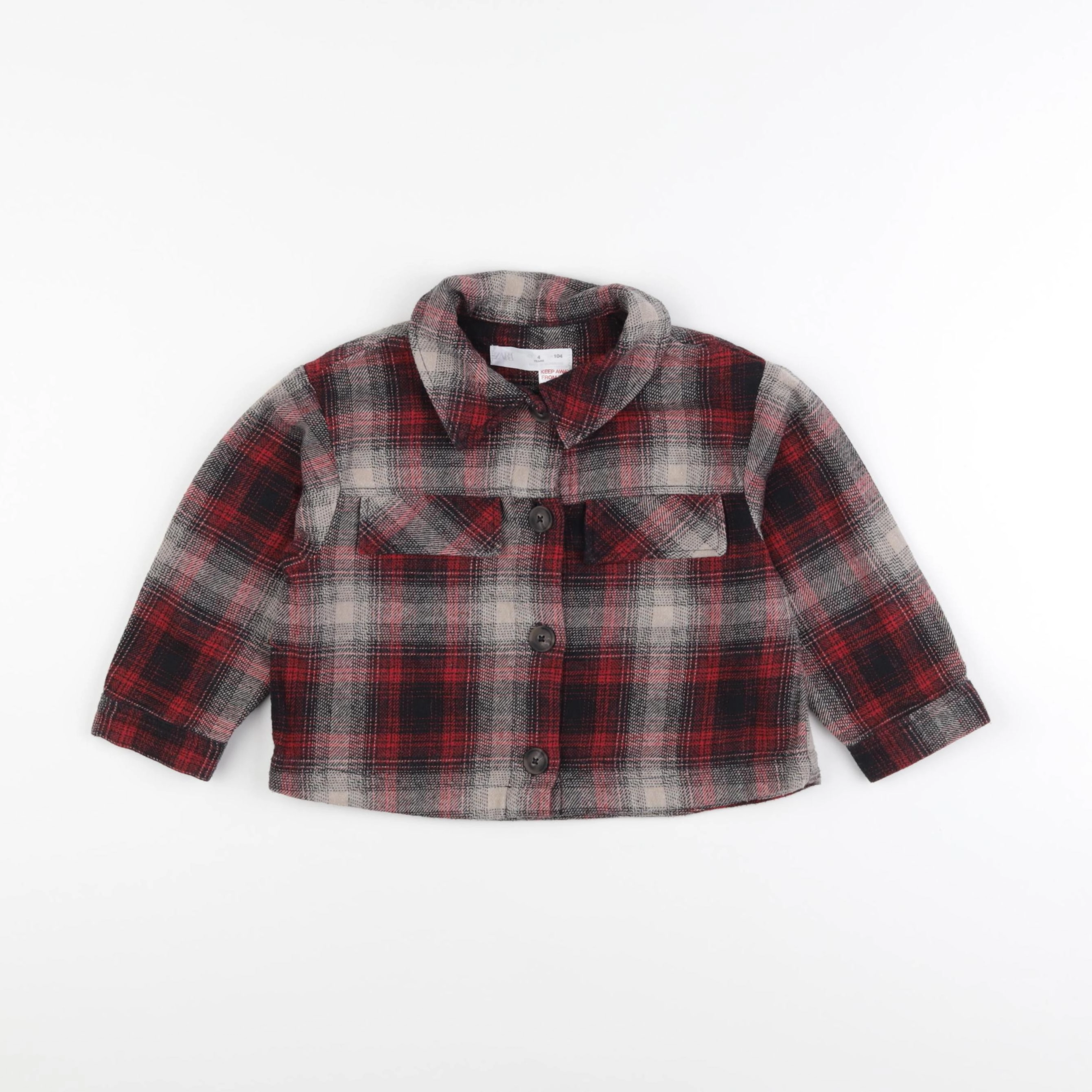 Zara - chemise multicolore - 4 ans