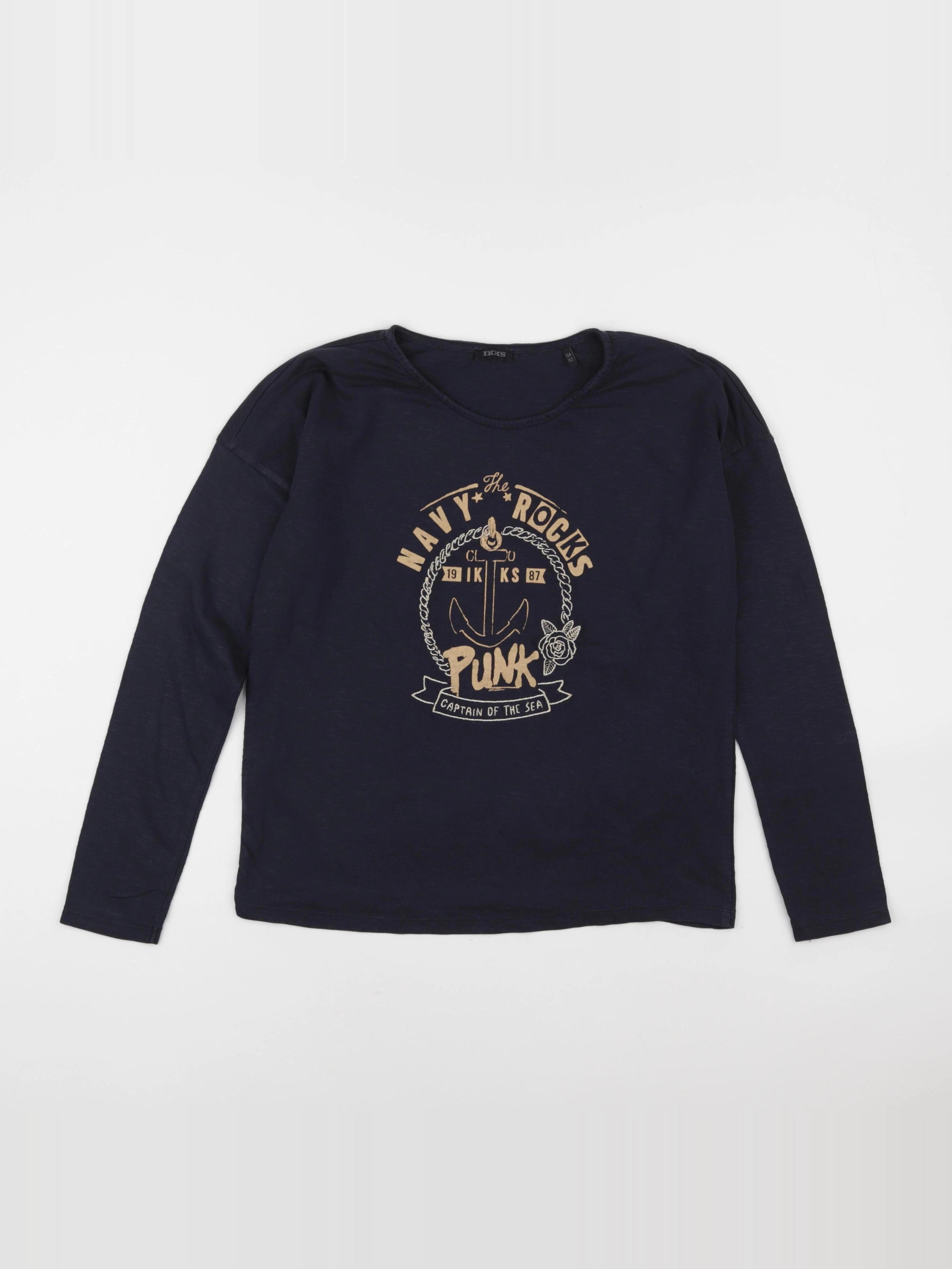 IKKS - tee-shirt bleu - 12 ans