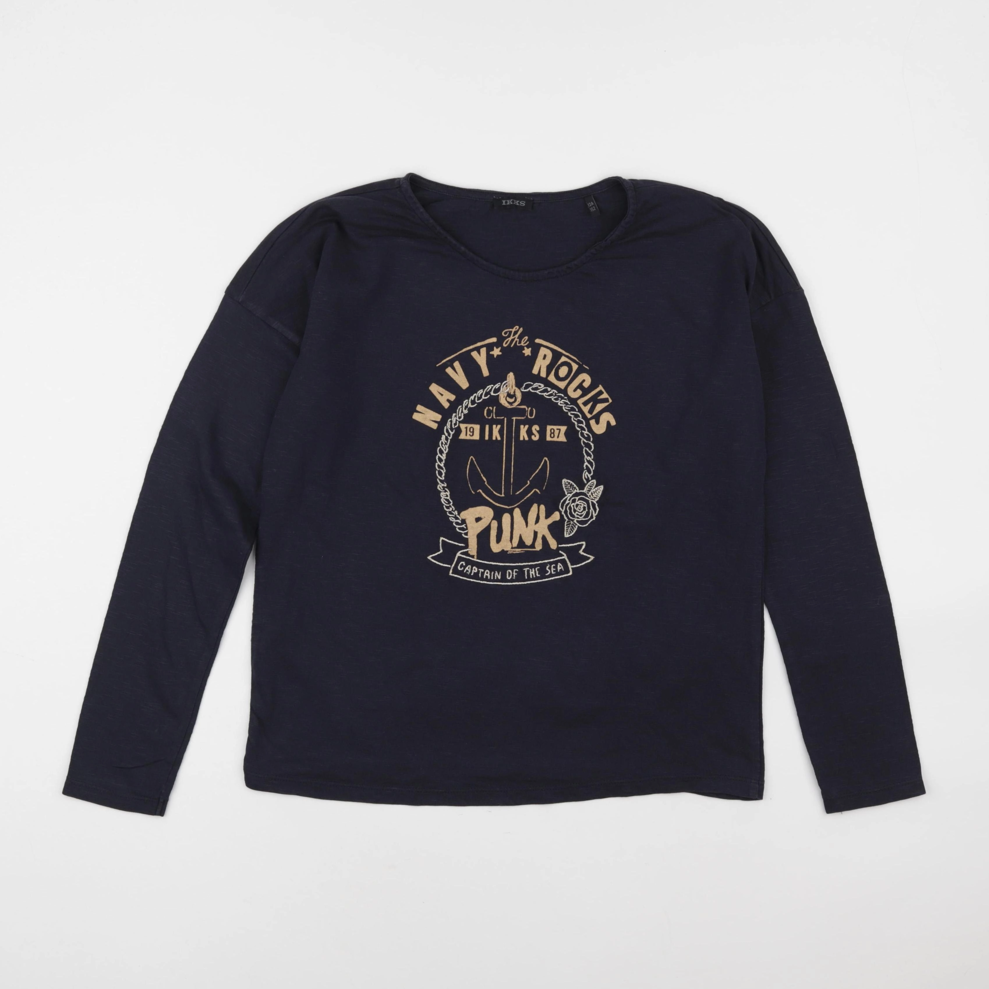 IKKS - tee-shirt bleu - 12 ans