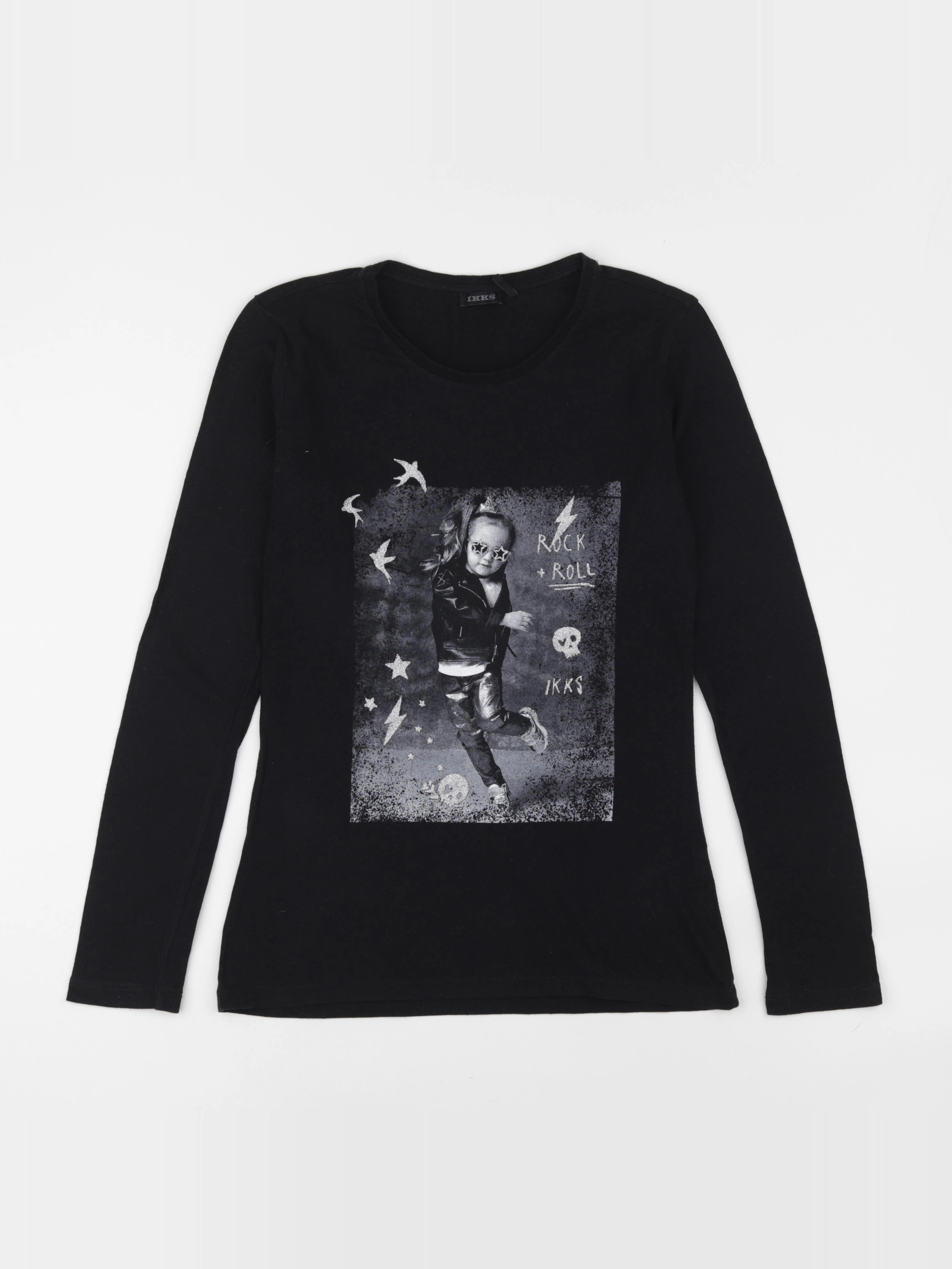 IKKS - tee-shirt noir - 12 ans