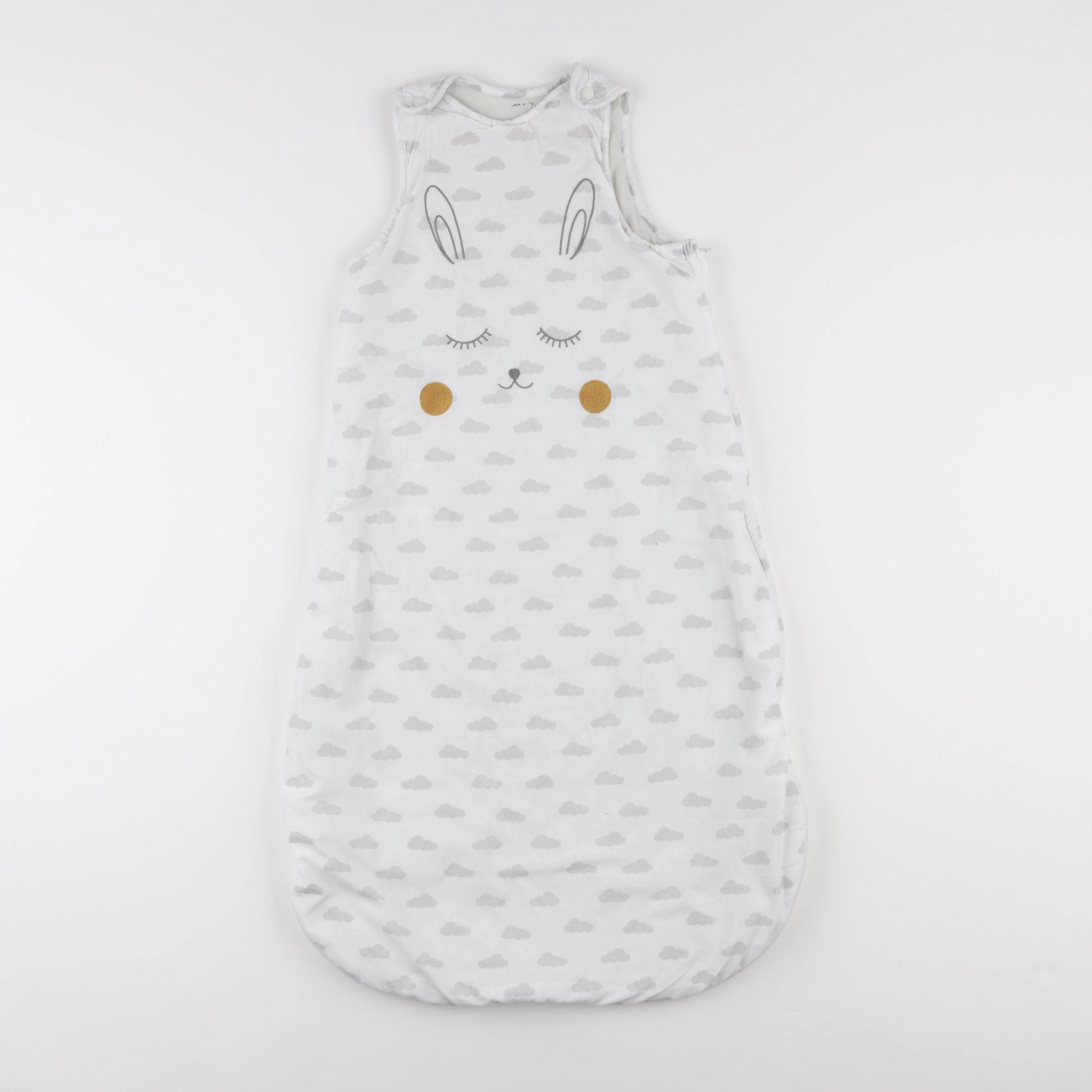 Vertbaudet - gigoteuse blanc, gris - 6/18 mois