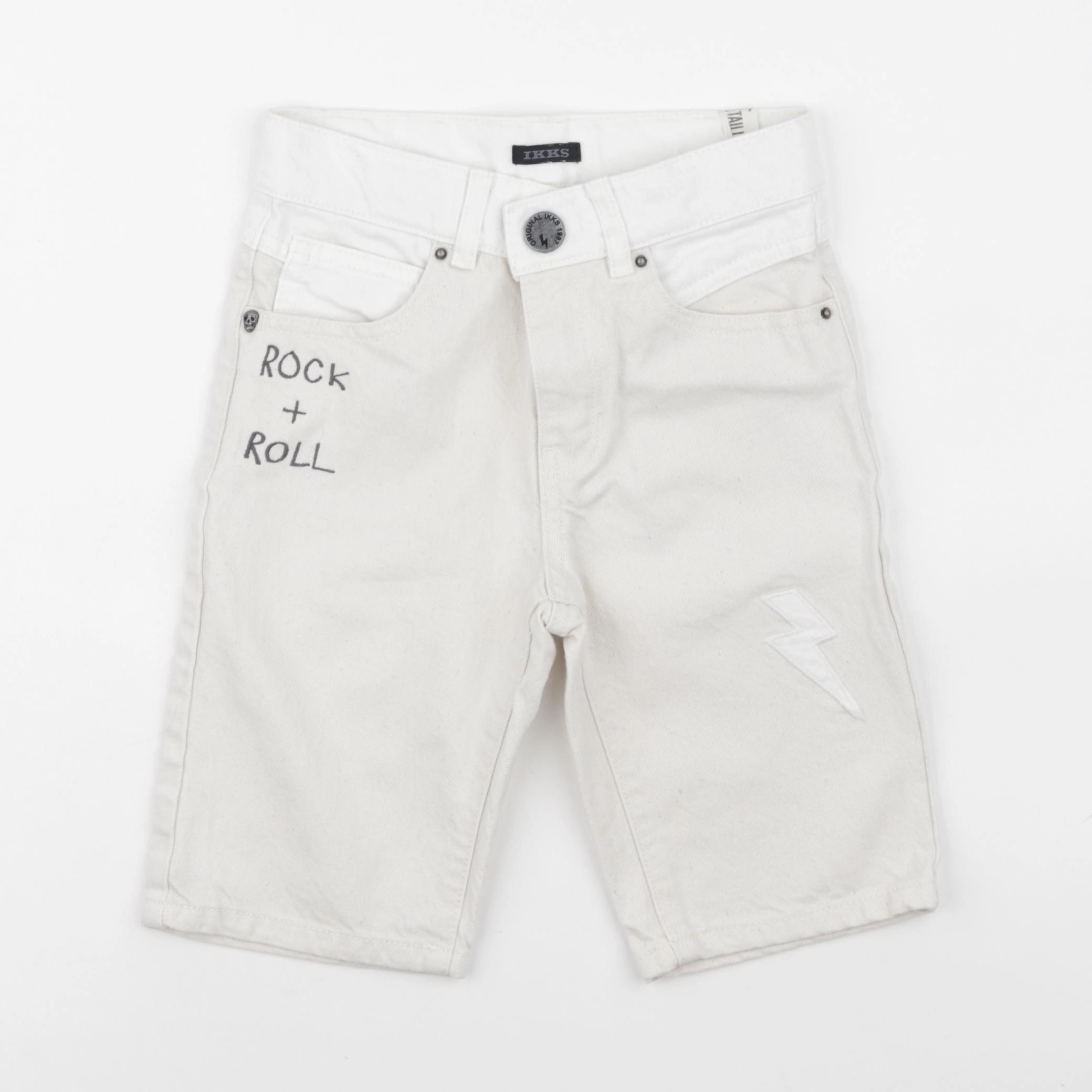 IKKS - short beige - 8 ans