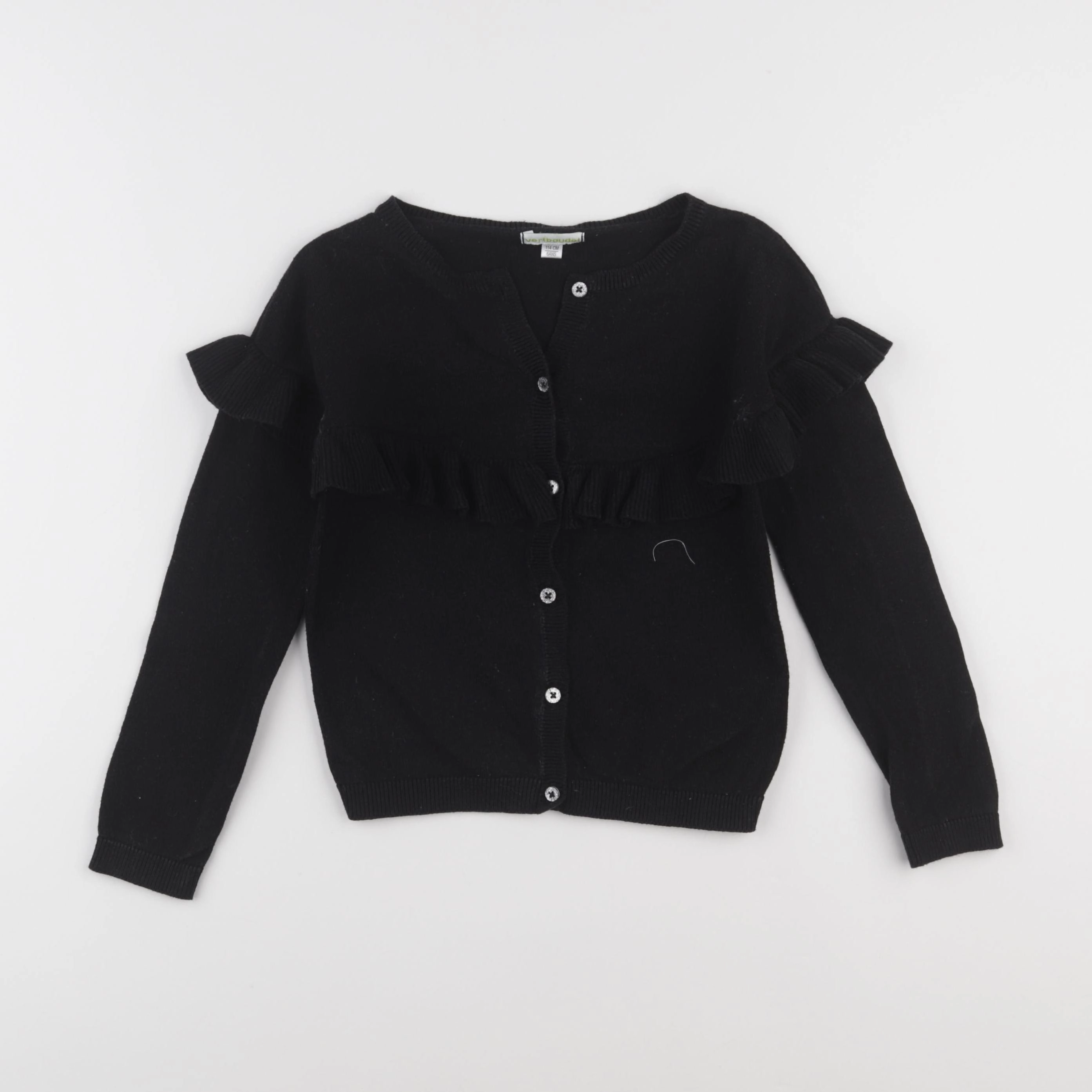Vertbaudet - gilet noir - 6 ans