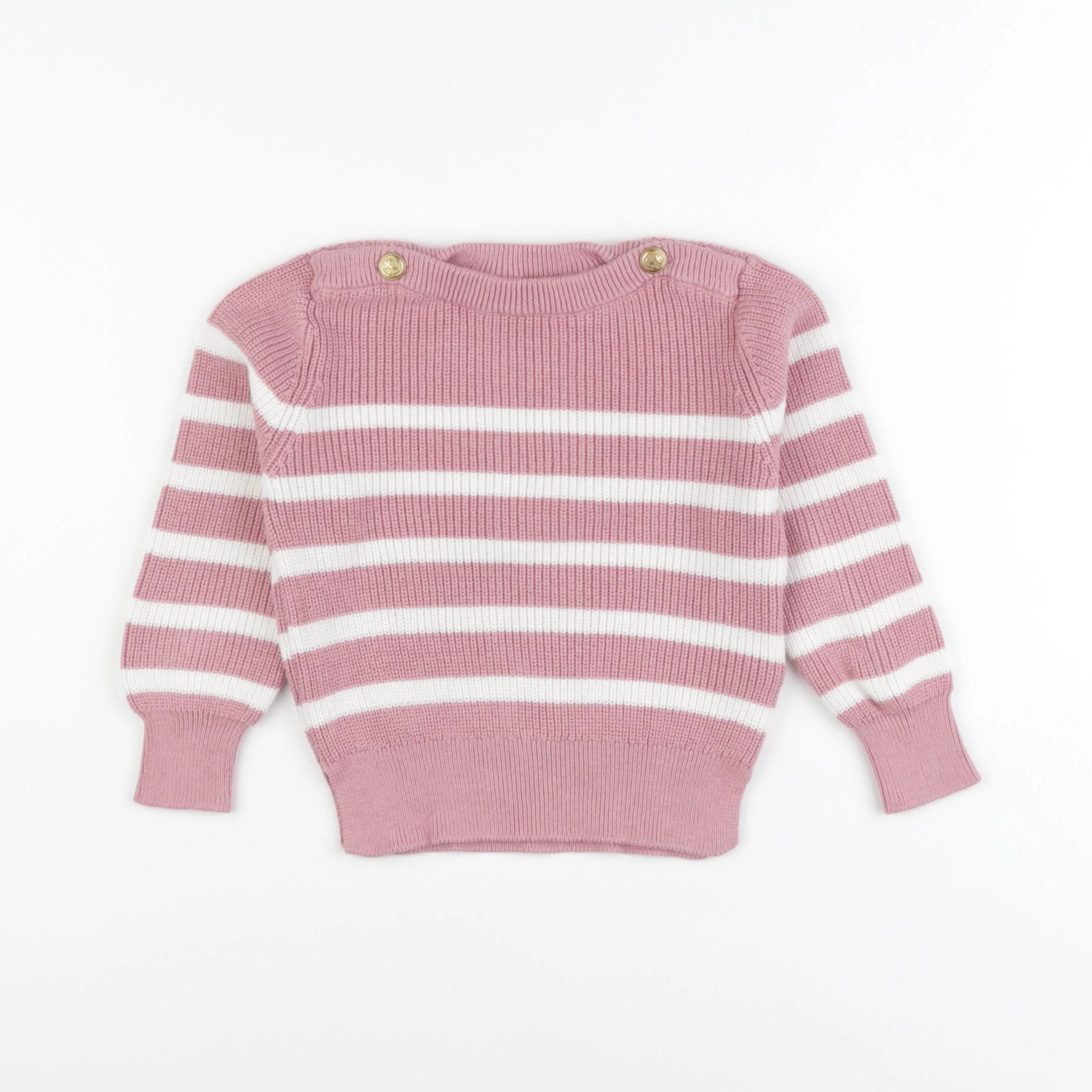 Monoprix - pull rose - 3 ans