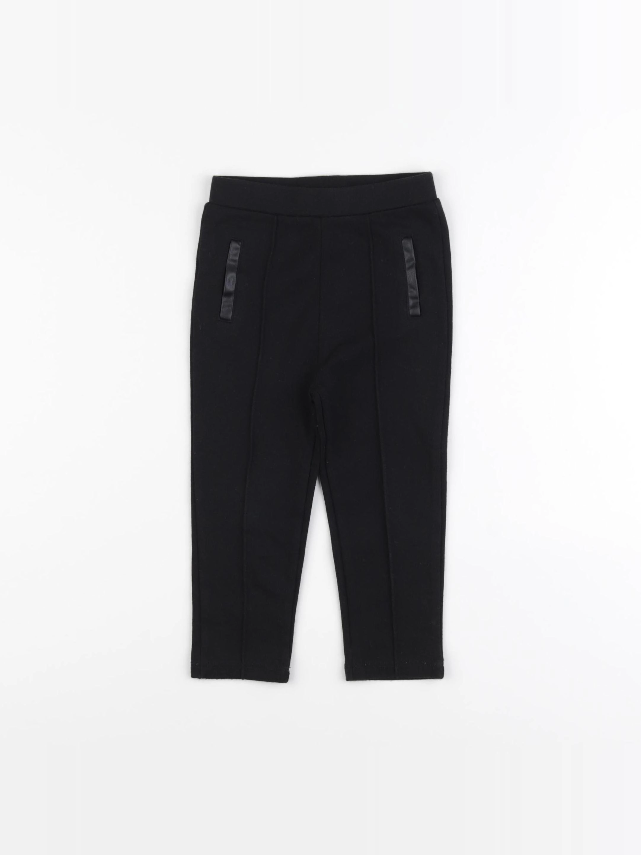 Mango - legging noir - 18/24 mois