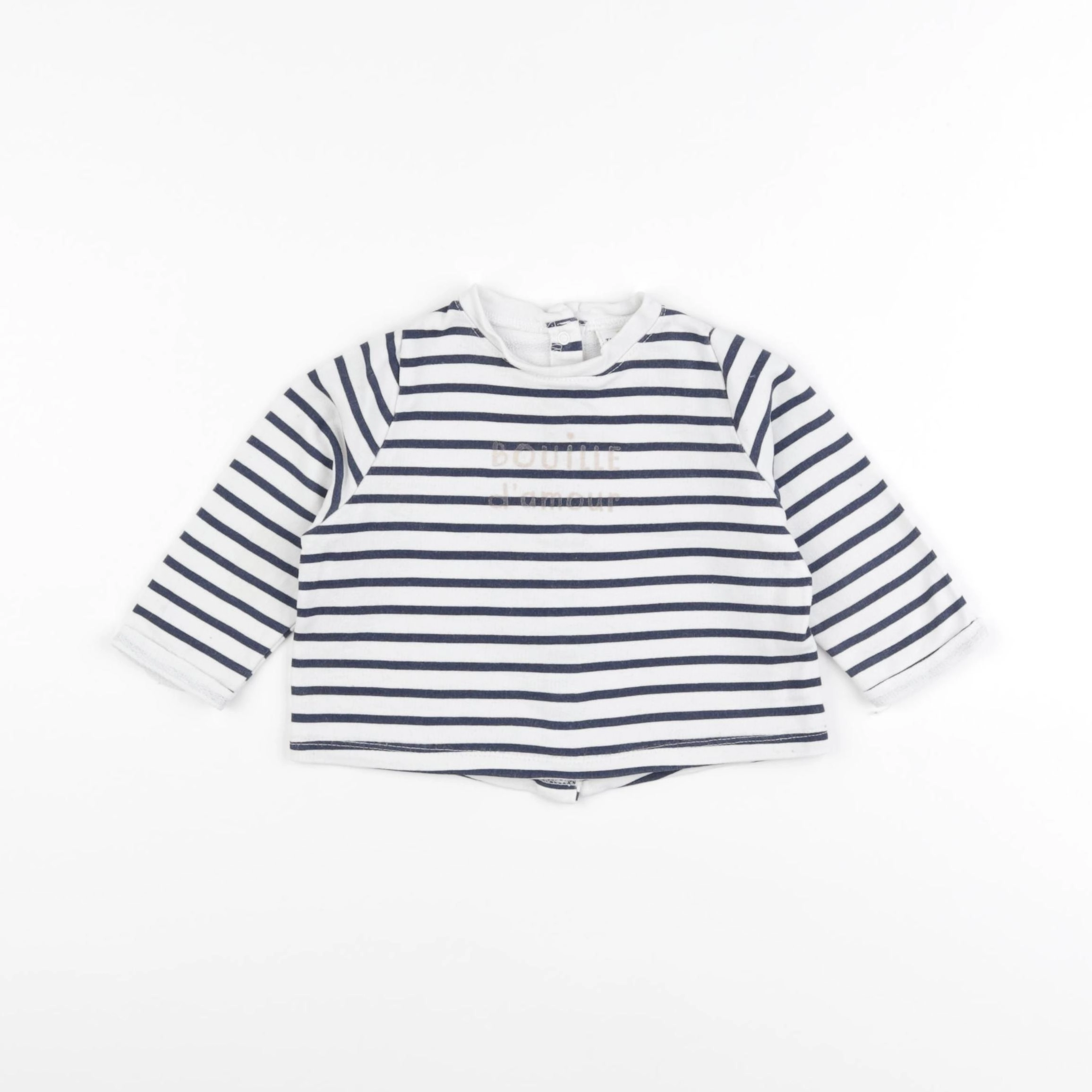 Tape à l'oeil - tee-shirt beige, bleu - 9 mois