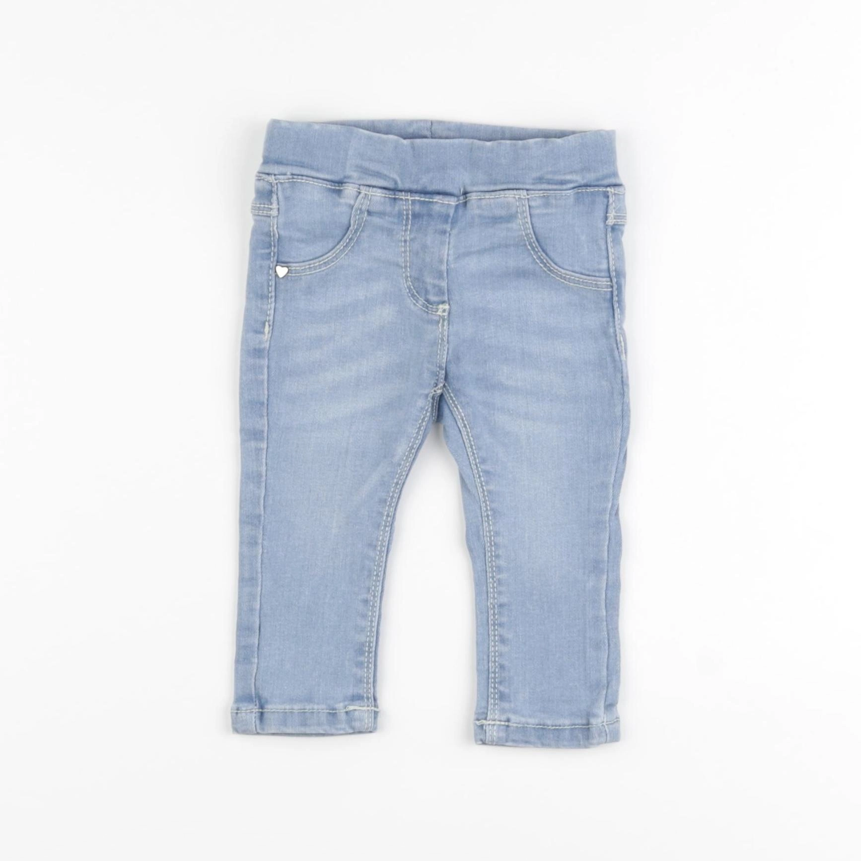 Tape à l'oeil - jegging bleu - 6 mois