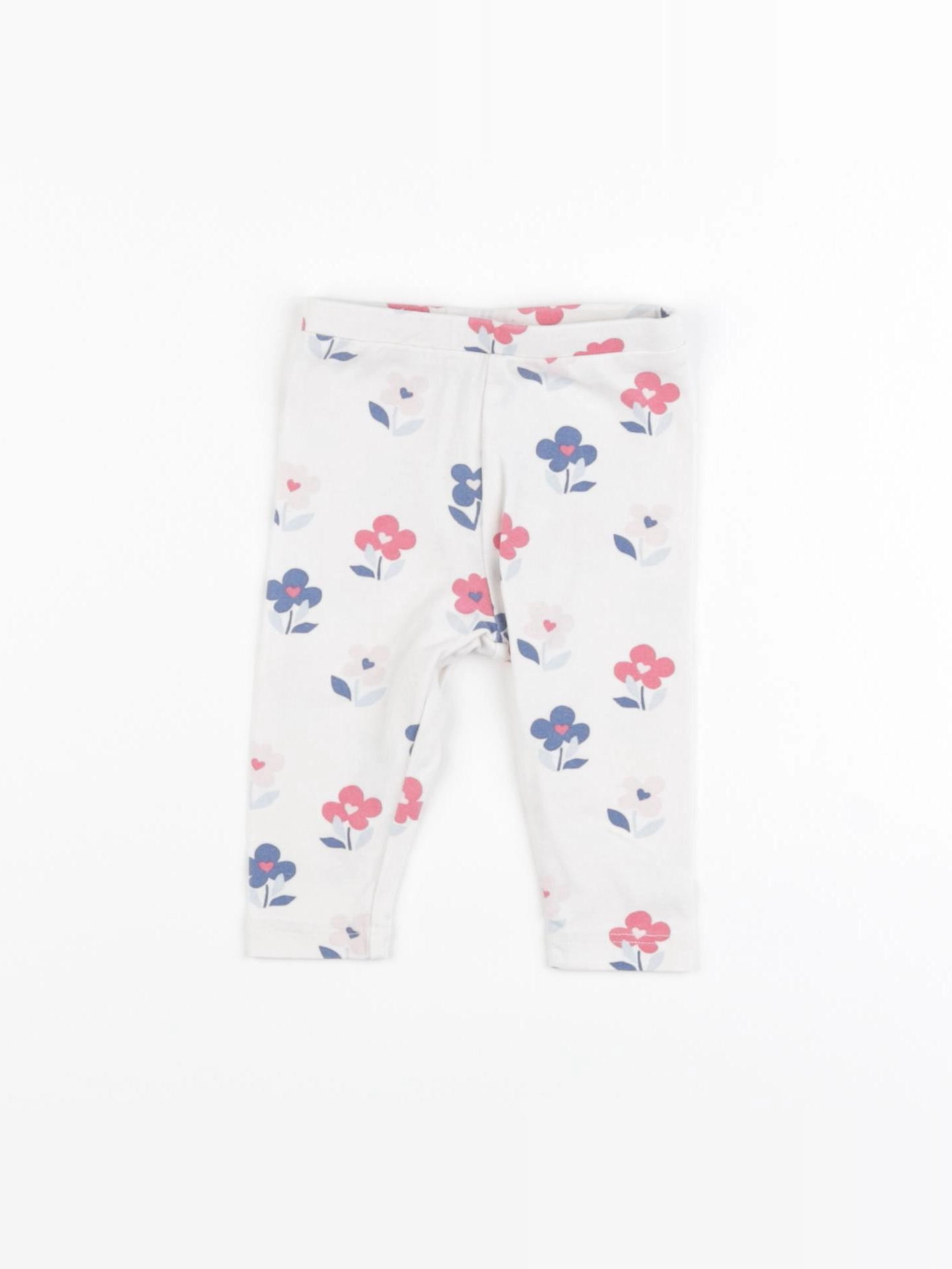 Tape à l'oeil - legging blanc - 3 mois