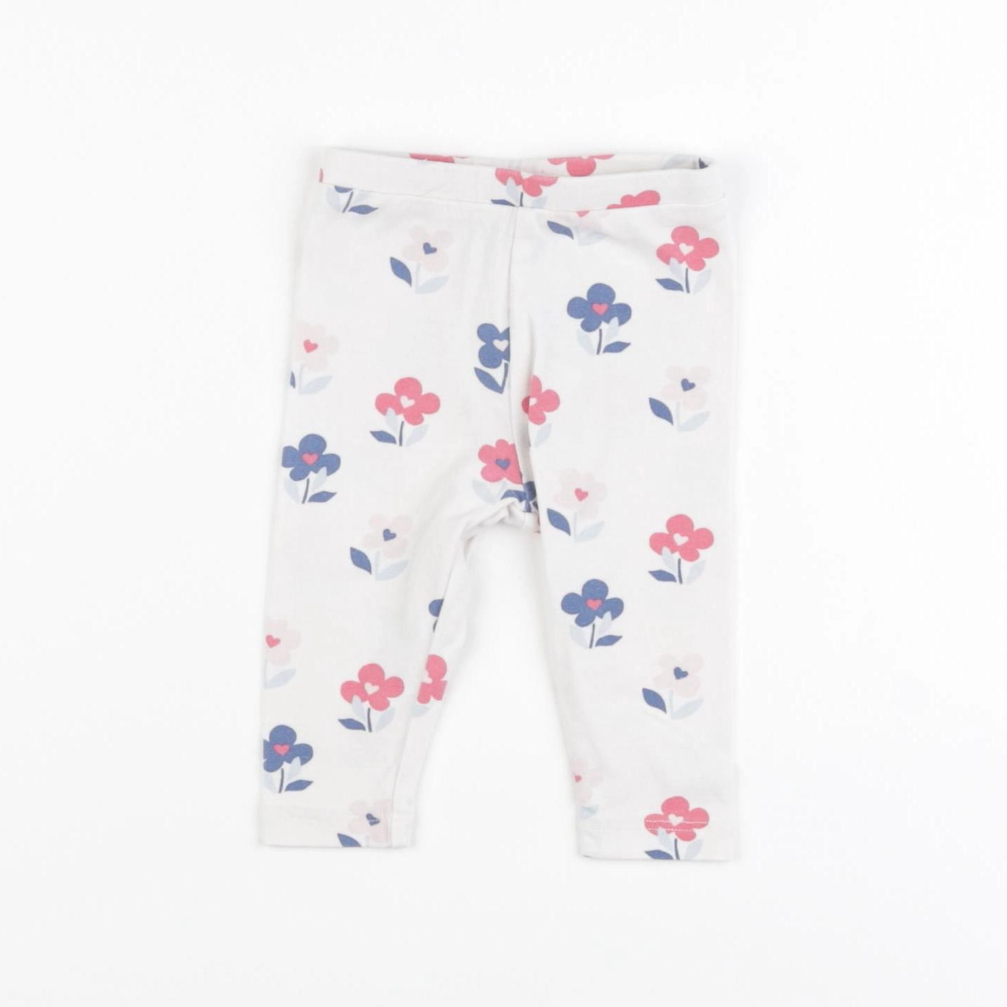 Tape à l'oeil - legging blanc - 3 mois