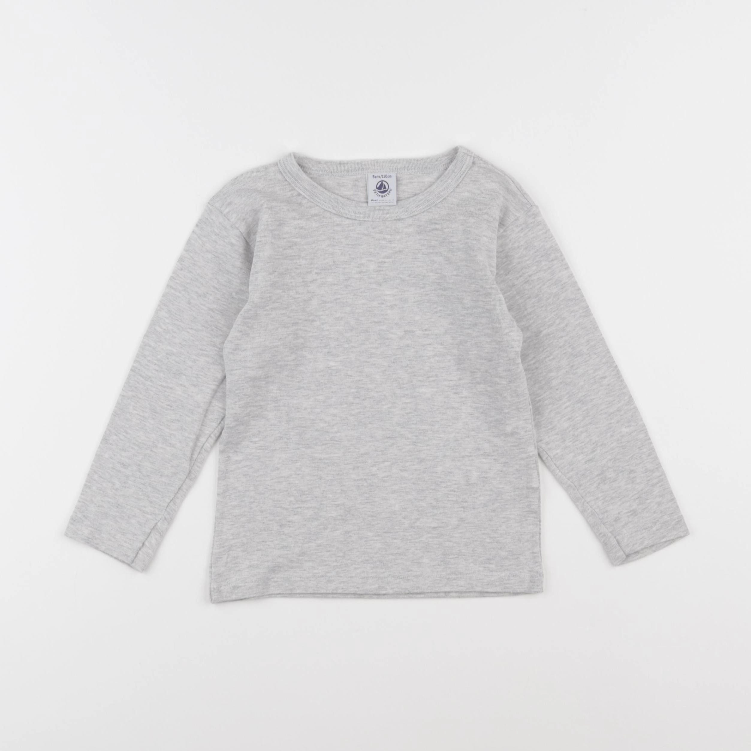 Petit Bateau - maillot de corps gris - 5 ans