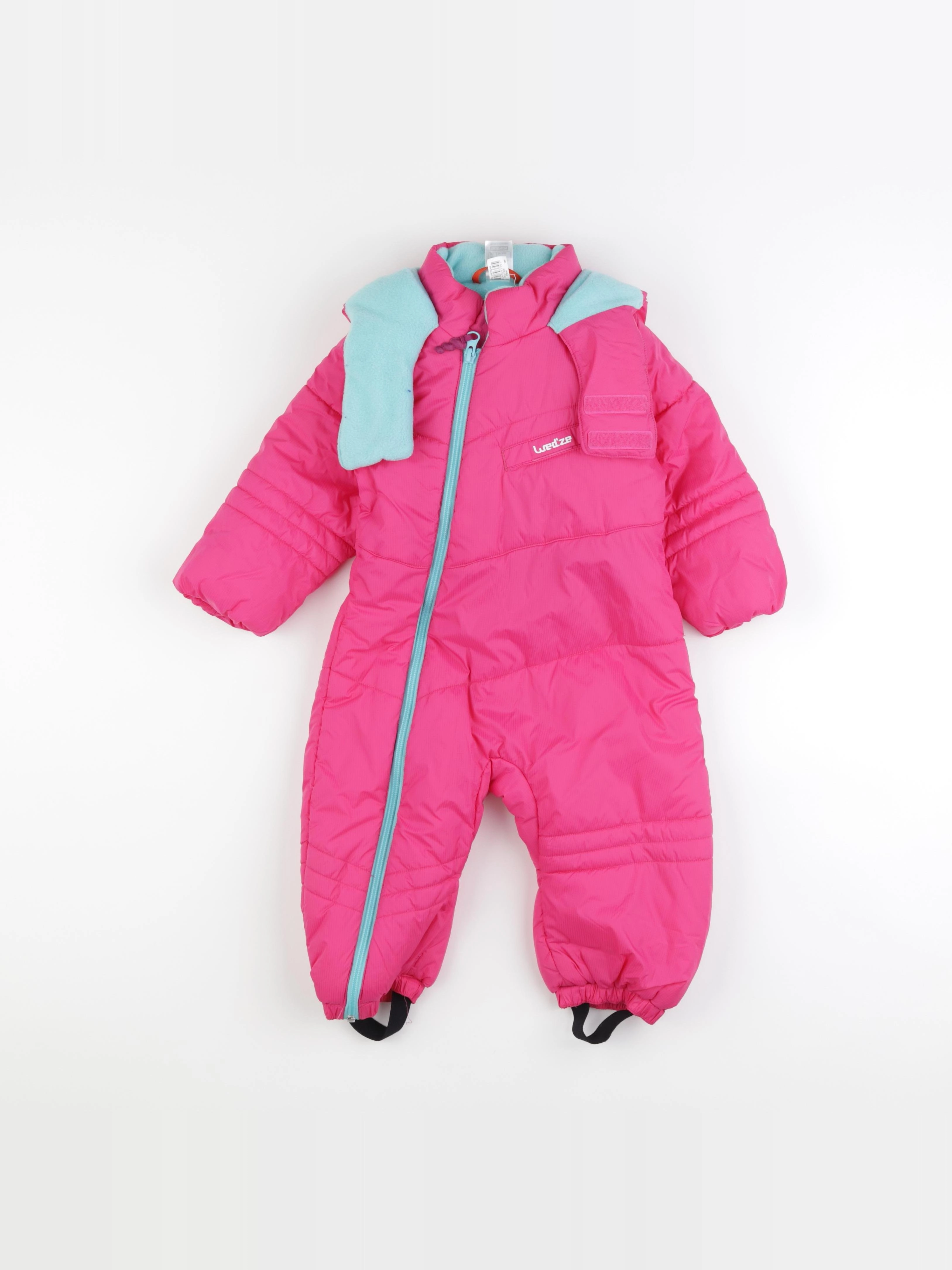 Decathlon ski - combinaison de ski rose - 18 mois