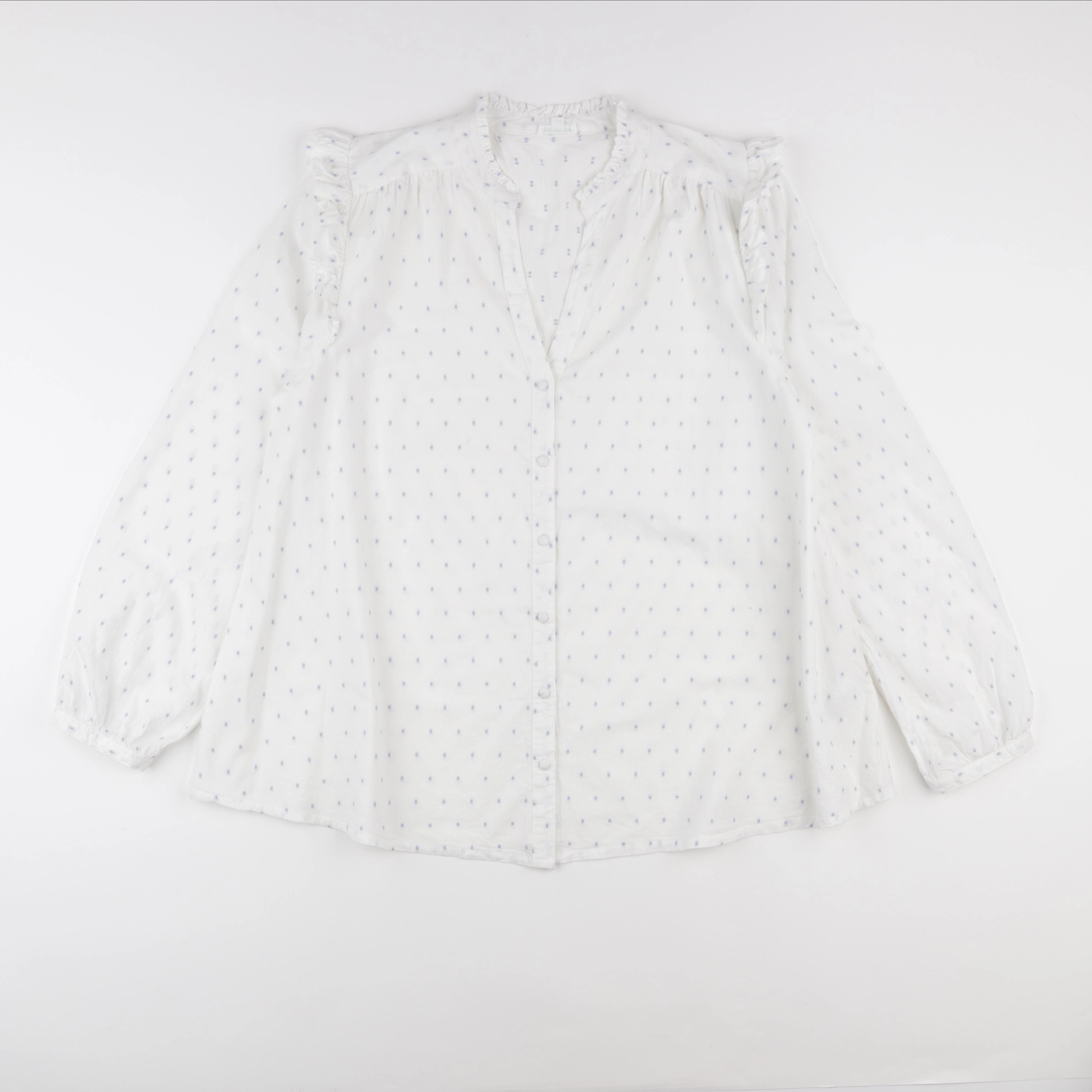 Vertbaudet - blouse grossesse blanc, bleu - 42