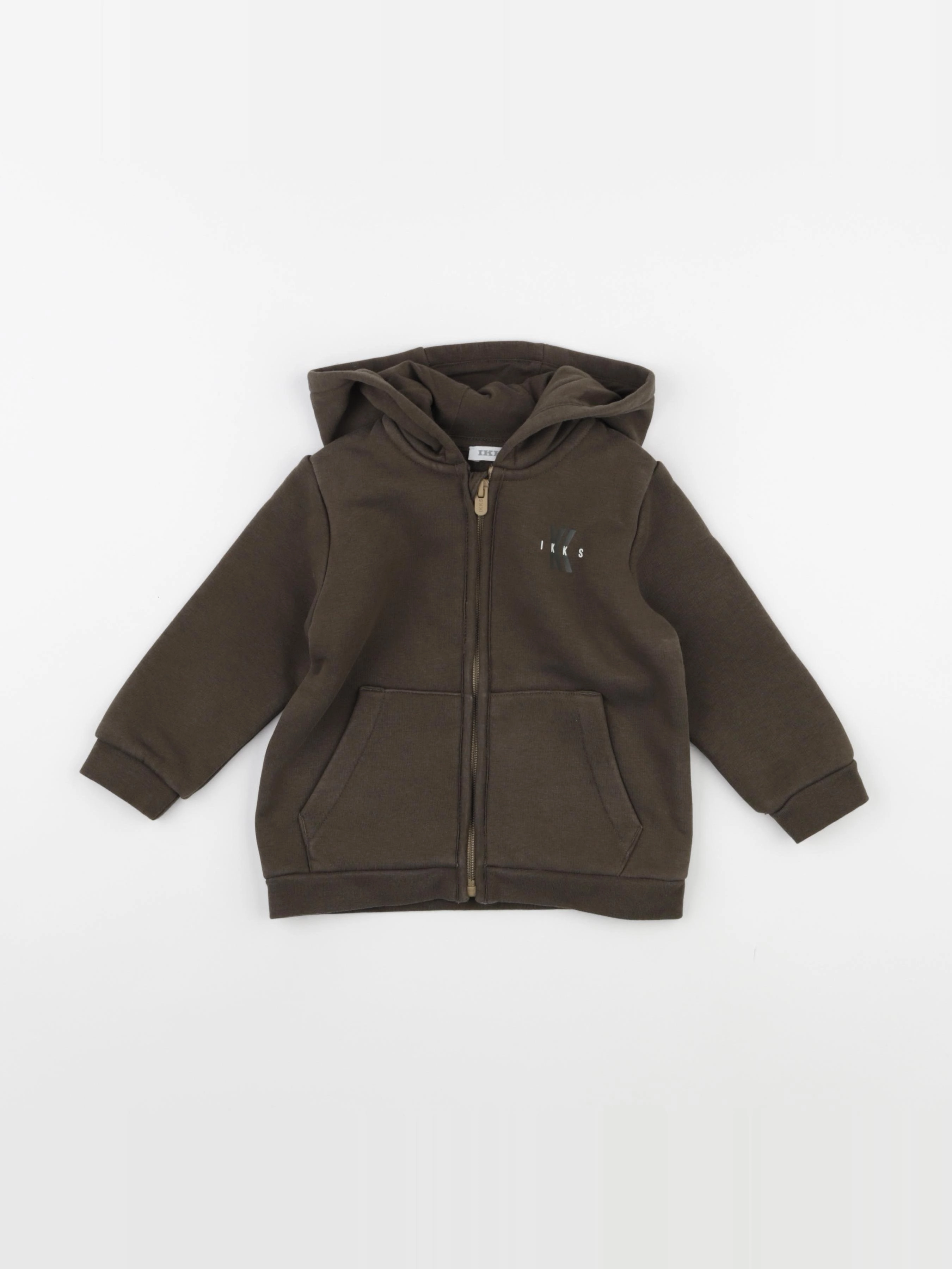 IKKS - sweat vert - 18 mois
