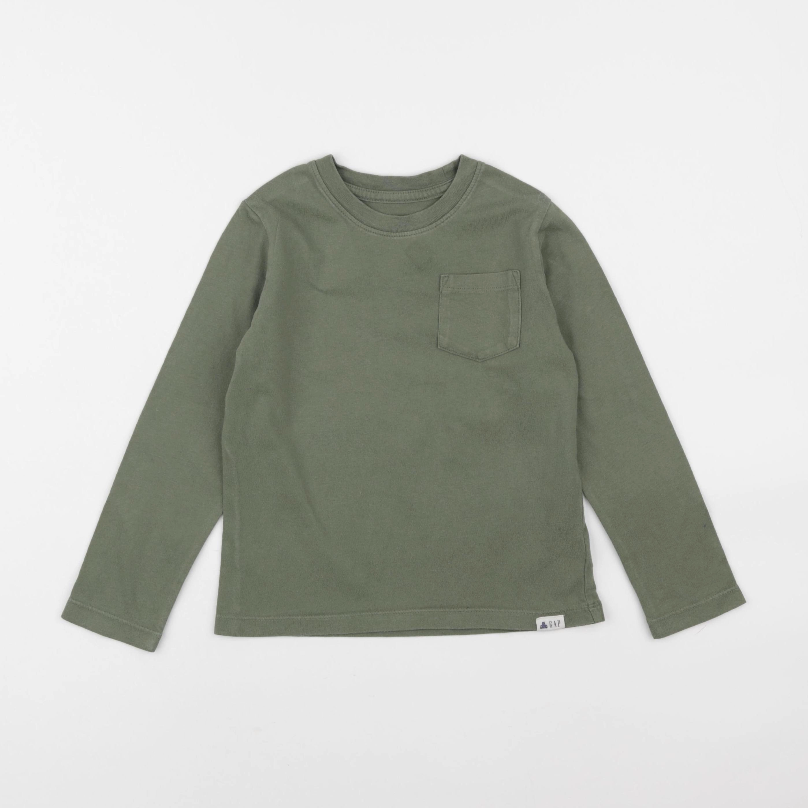 GAP - tee-shirt vert - 5 ans