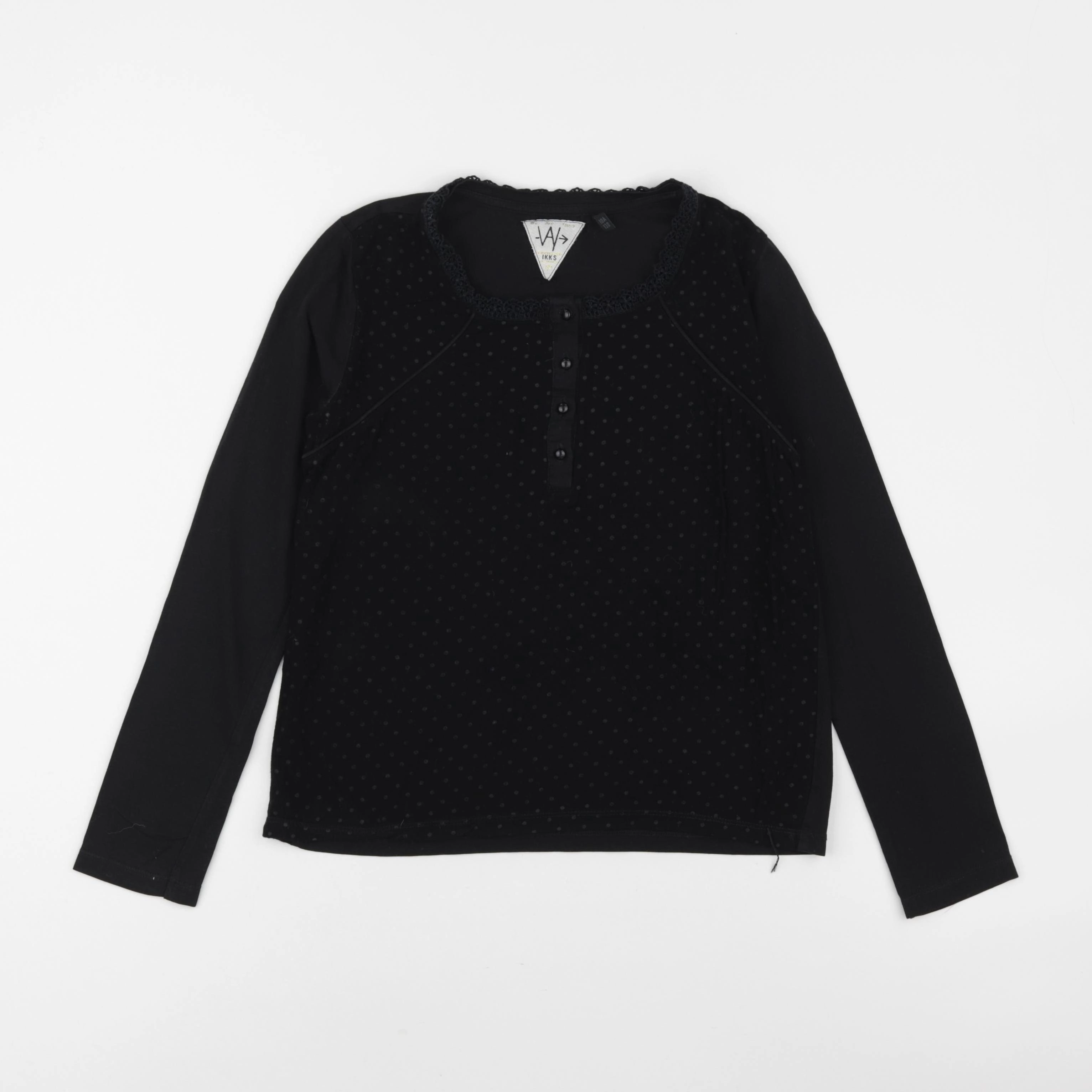 IKKS - tee-shirt noir - 10 ans