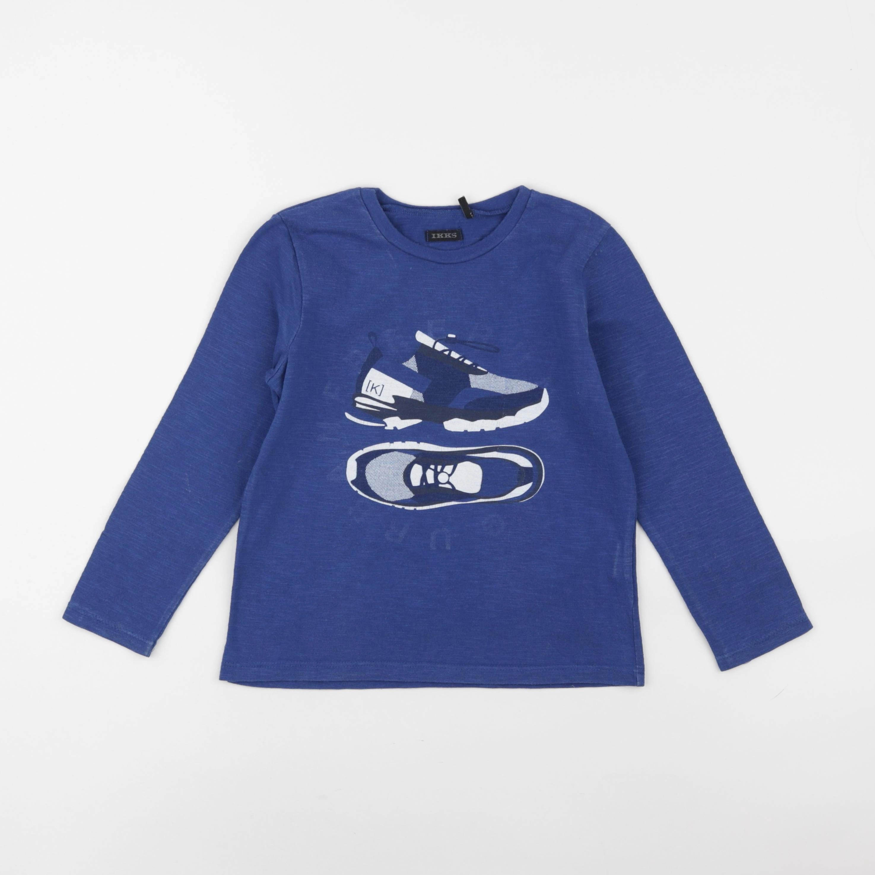 IKKS - tee-shirt bleu - 5 ans