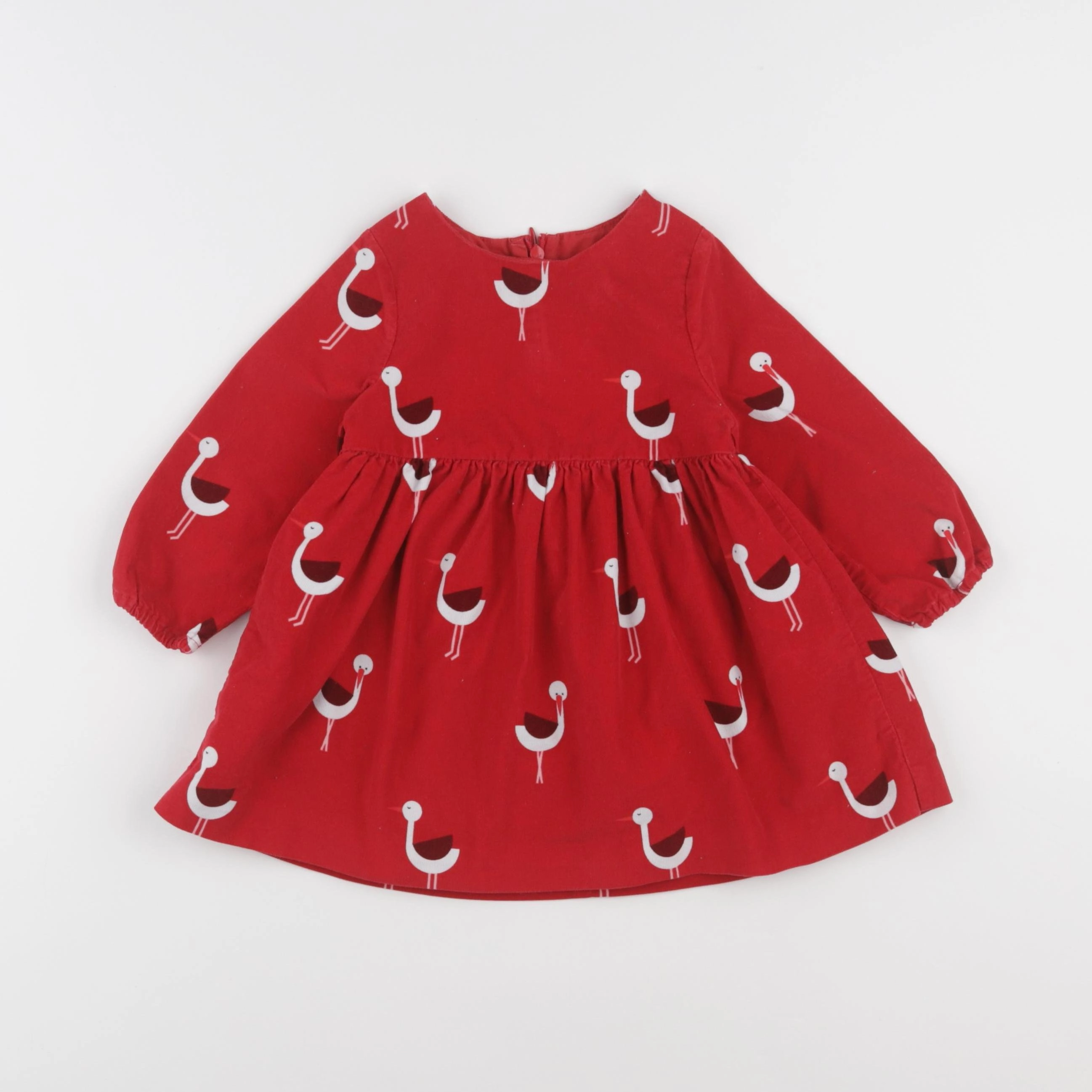 Jacadi - robe rouge - 18 mois