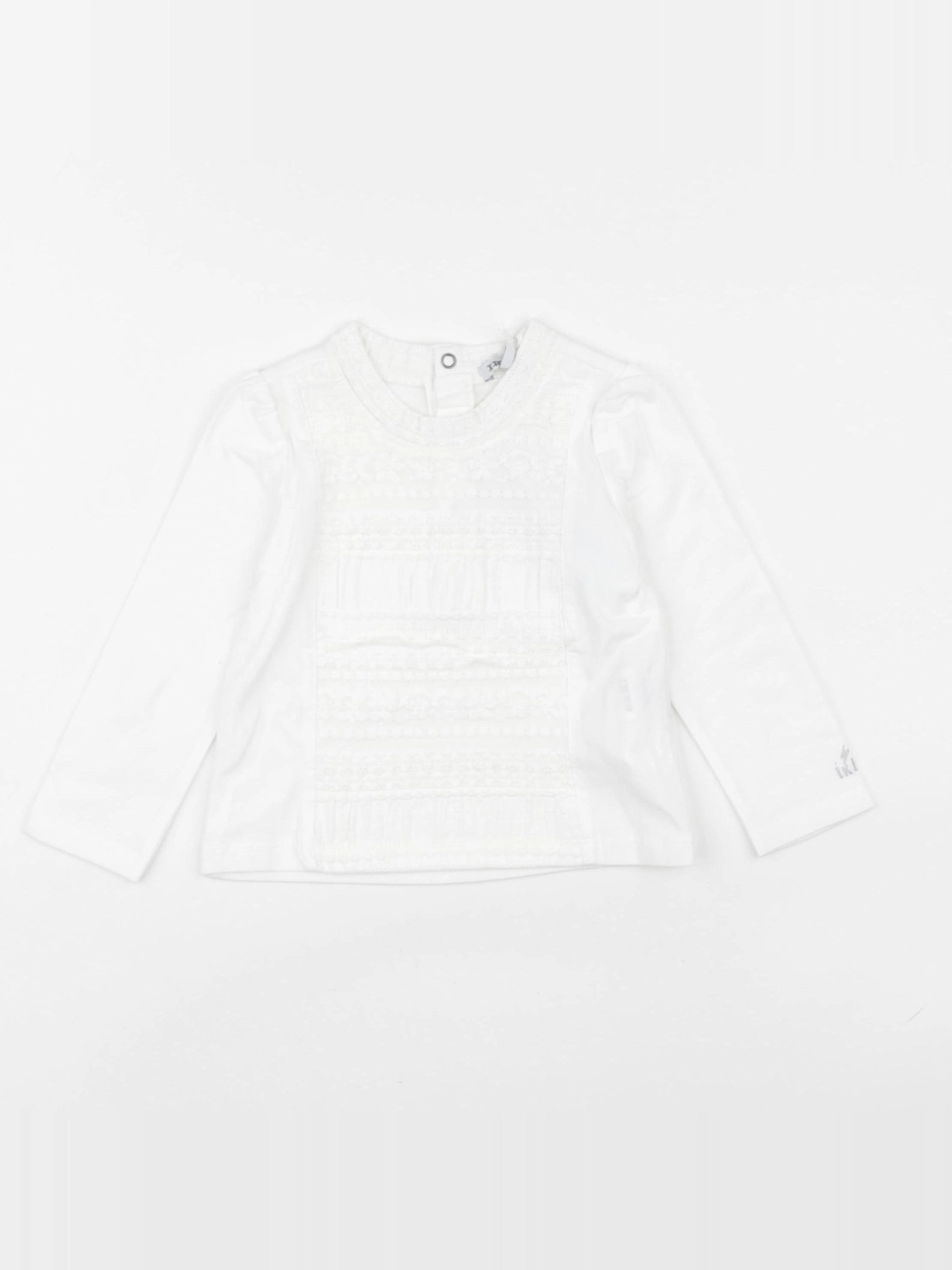 IKKS - blouse blanc - 18 mois