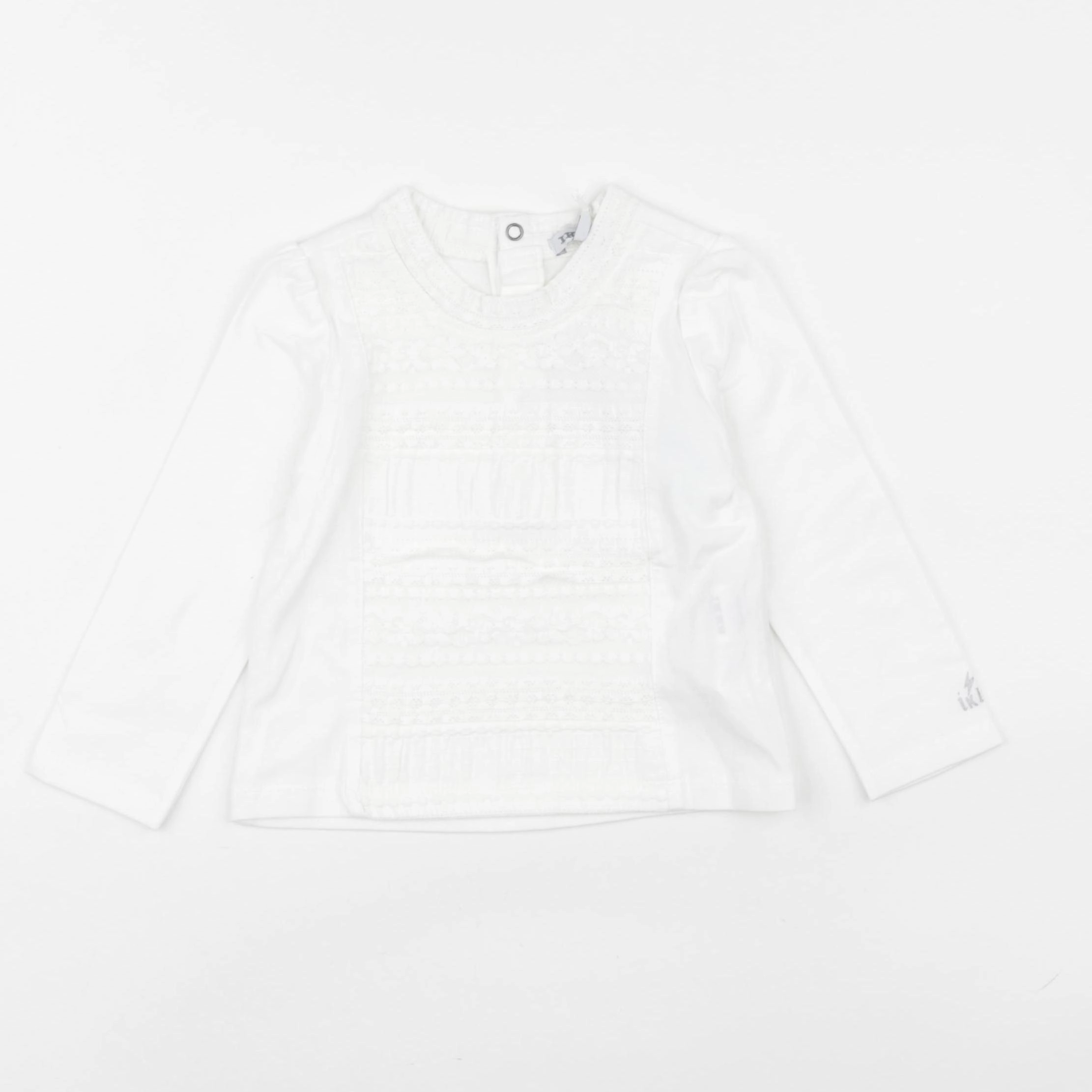 IKKS - blouse blanc - 18 mois