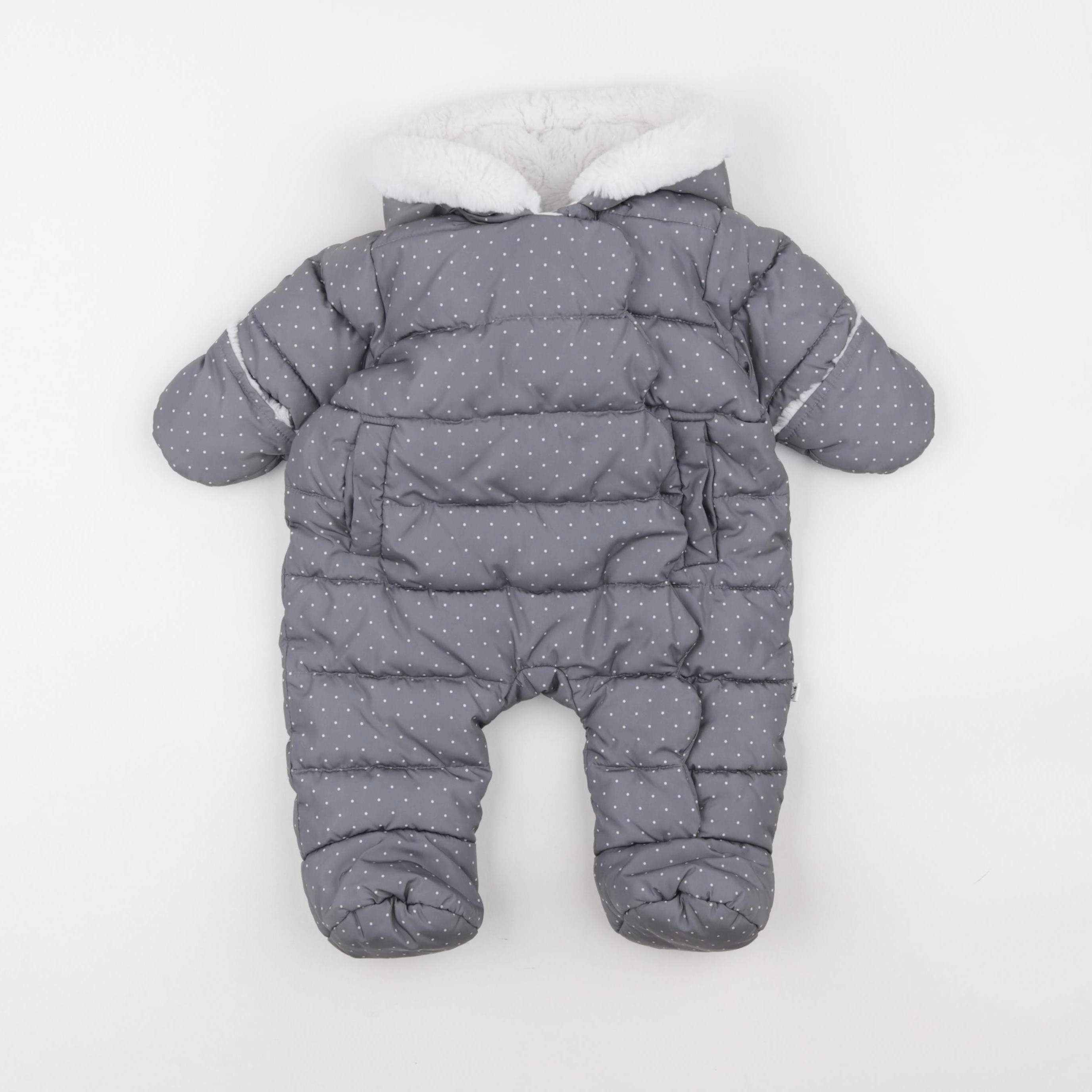 Jacadi - combi-pilote gris - 3 mois