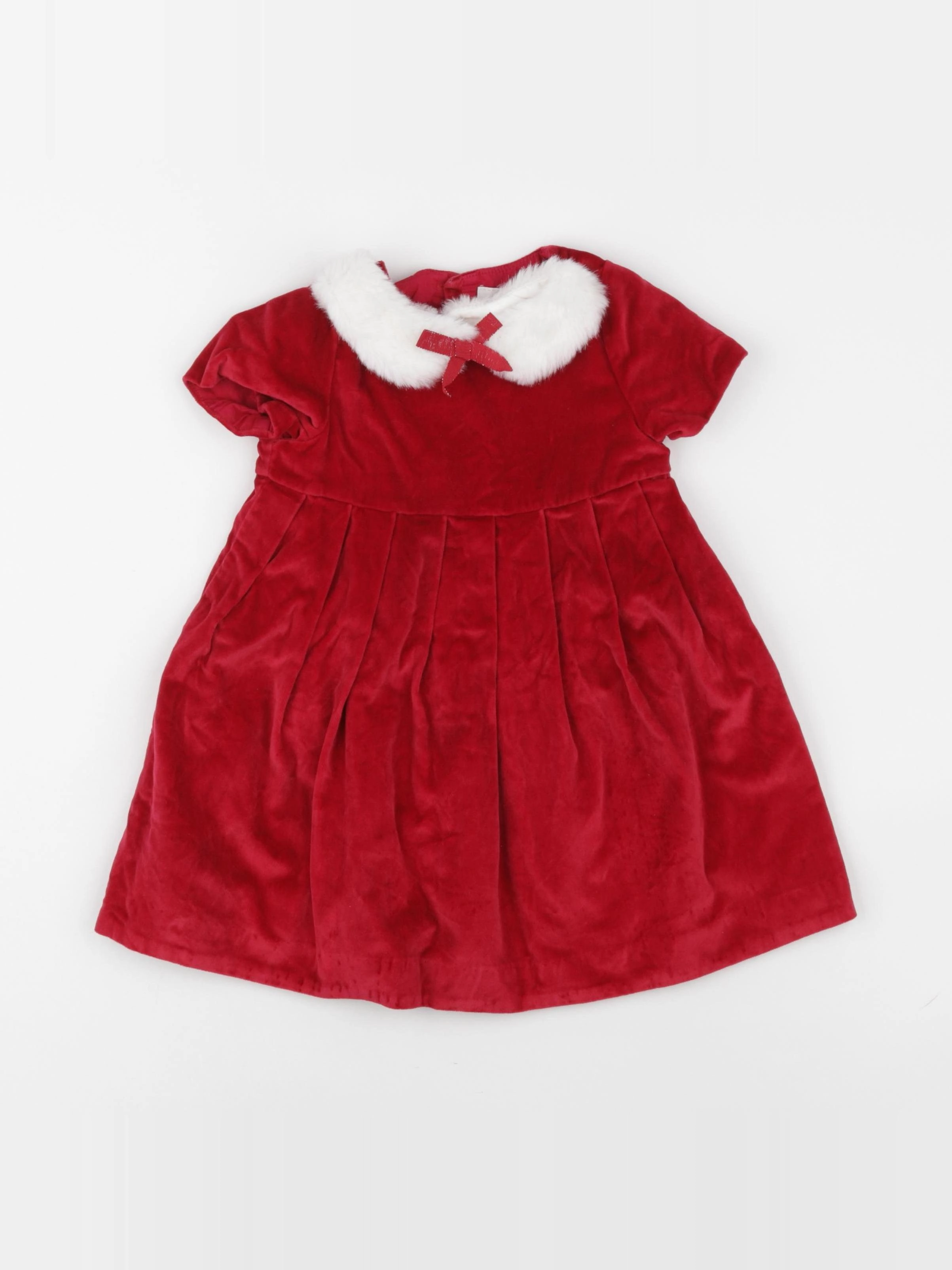 Jacadi - robe rouge - 24 mois