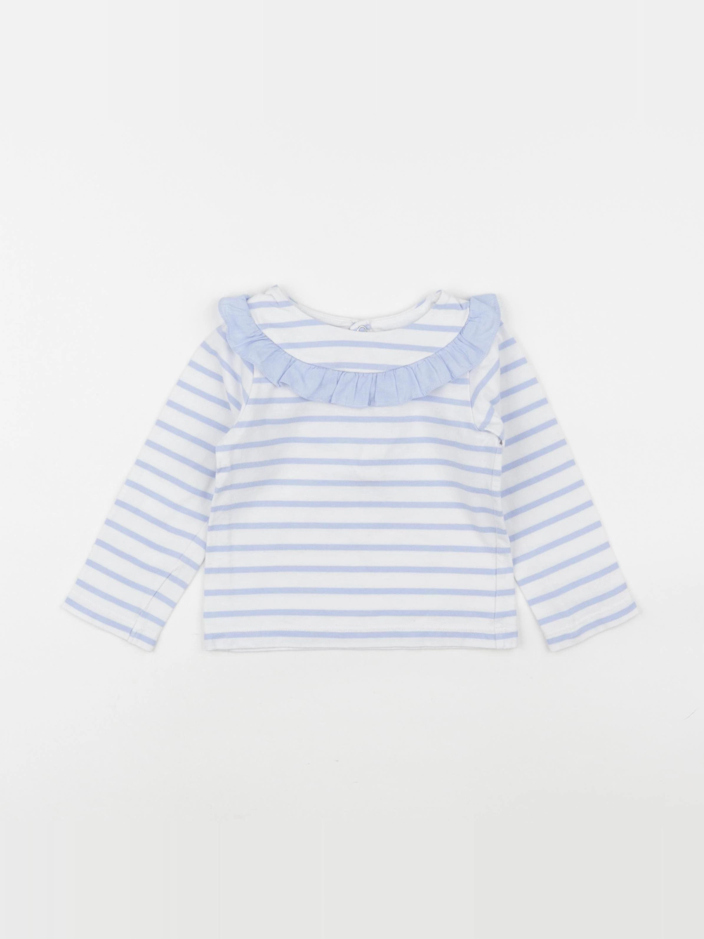 Jacadi - tee-shirt bleu - 24 mois