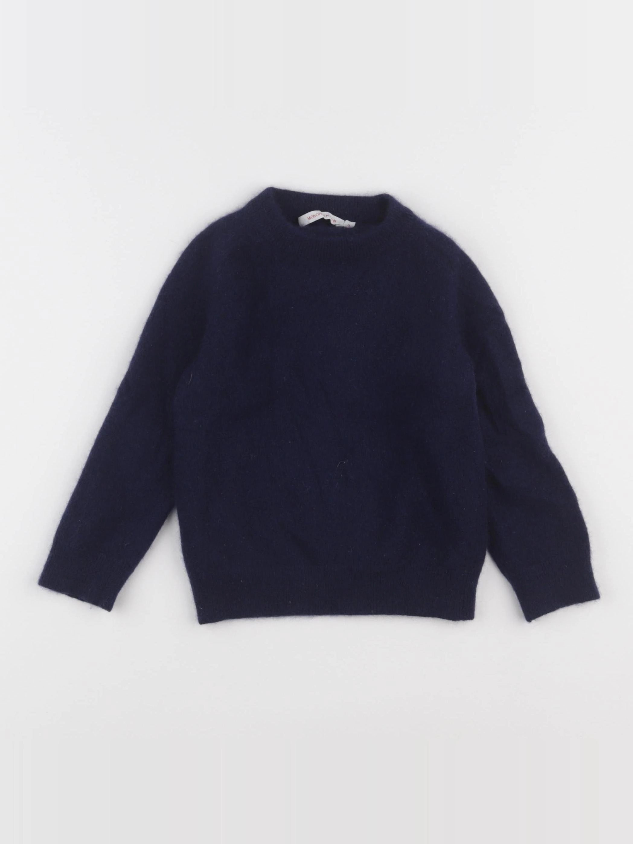 Monoprix - pull bleu - 3 ans
