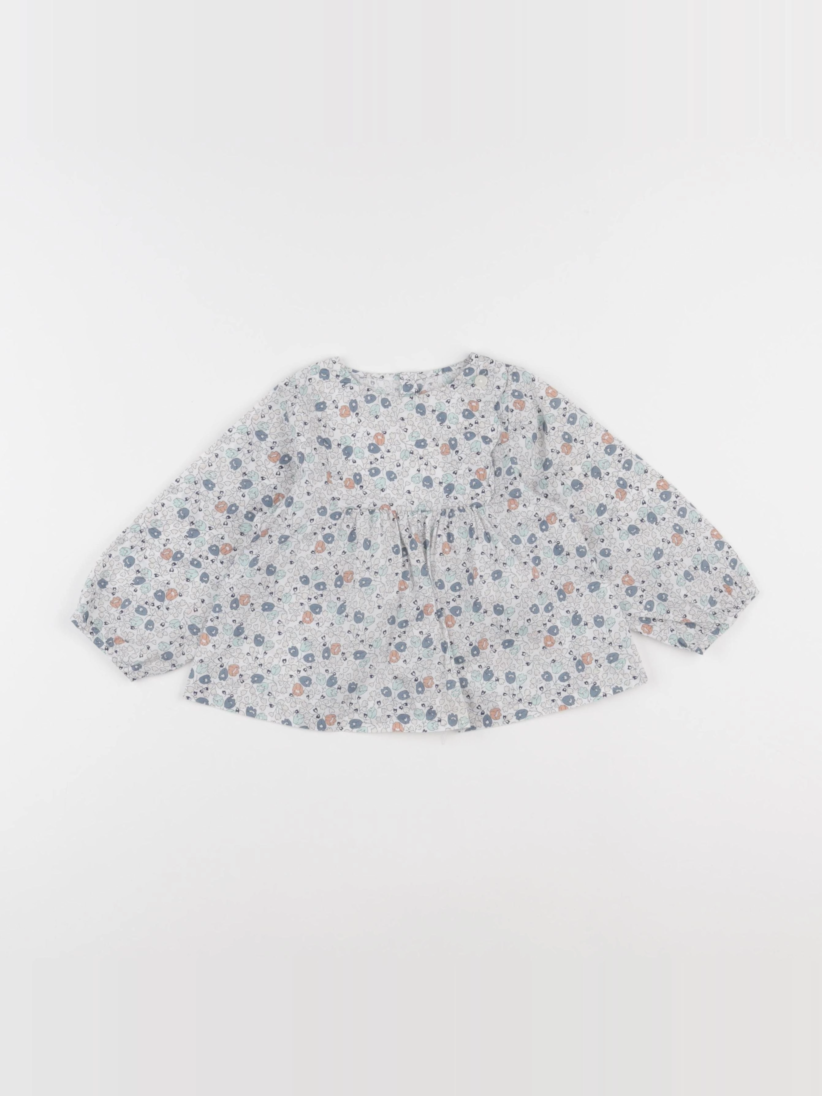 Jacadi - blouse liberty blanc - 18 mois