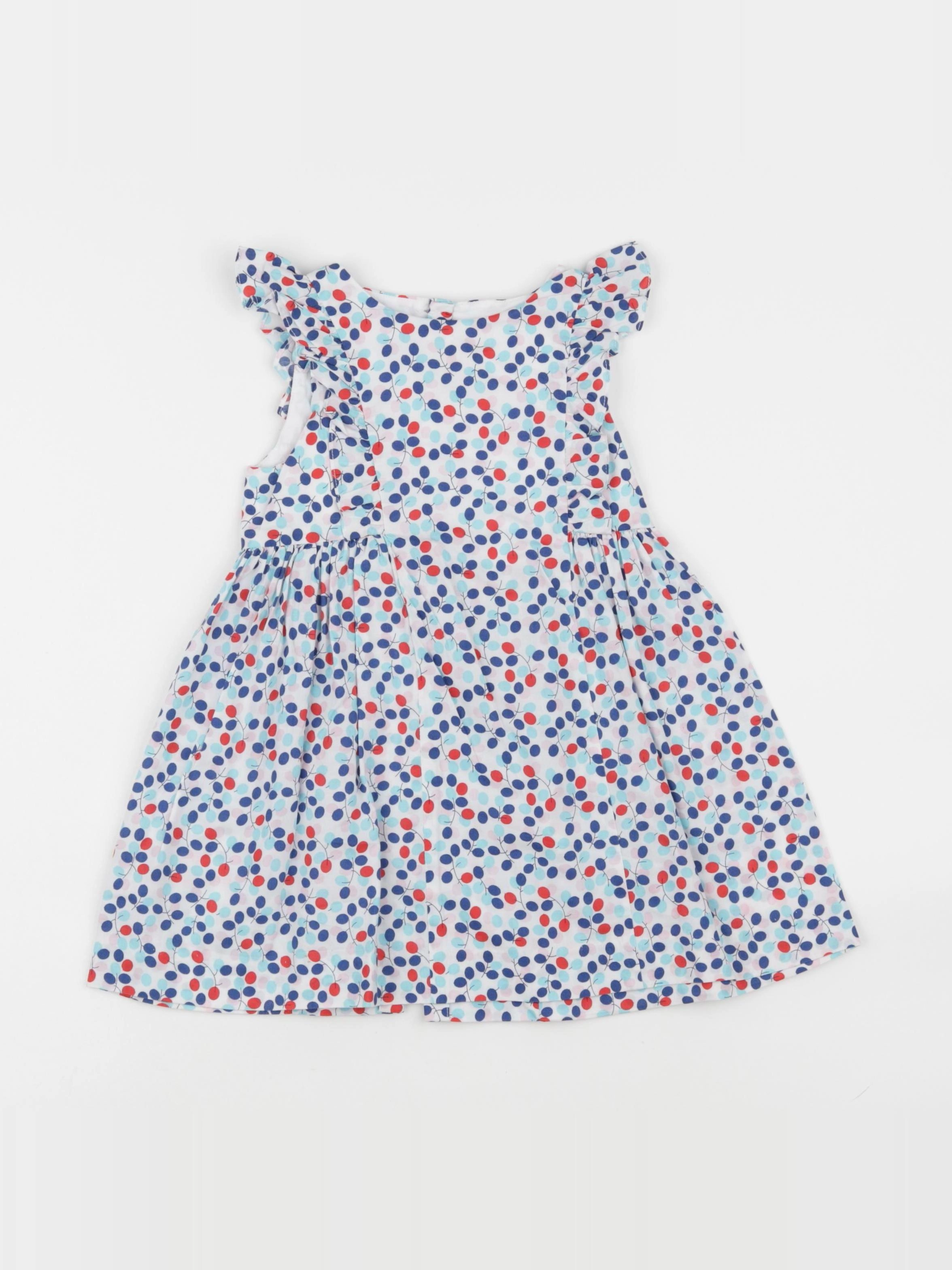 Jacadi - robe bleu - 24 mois