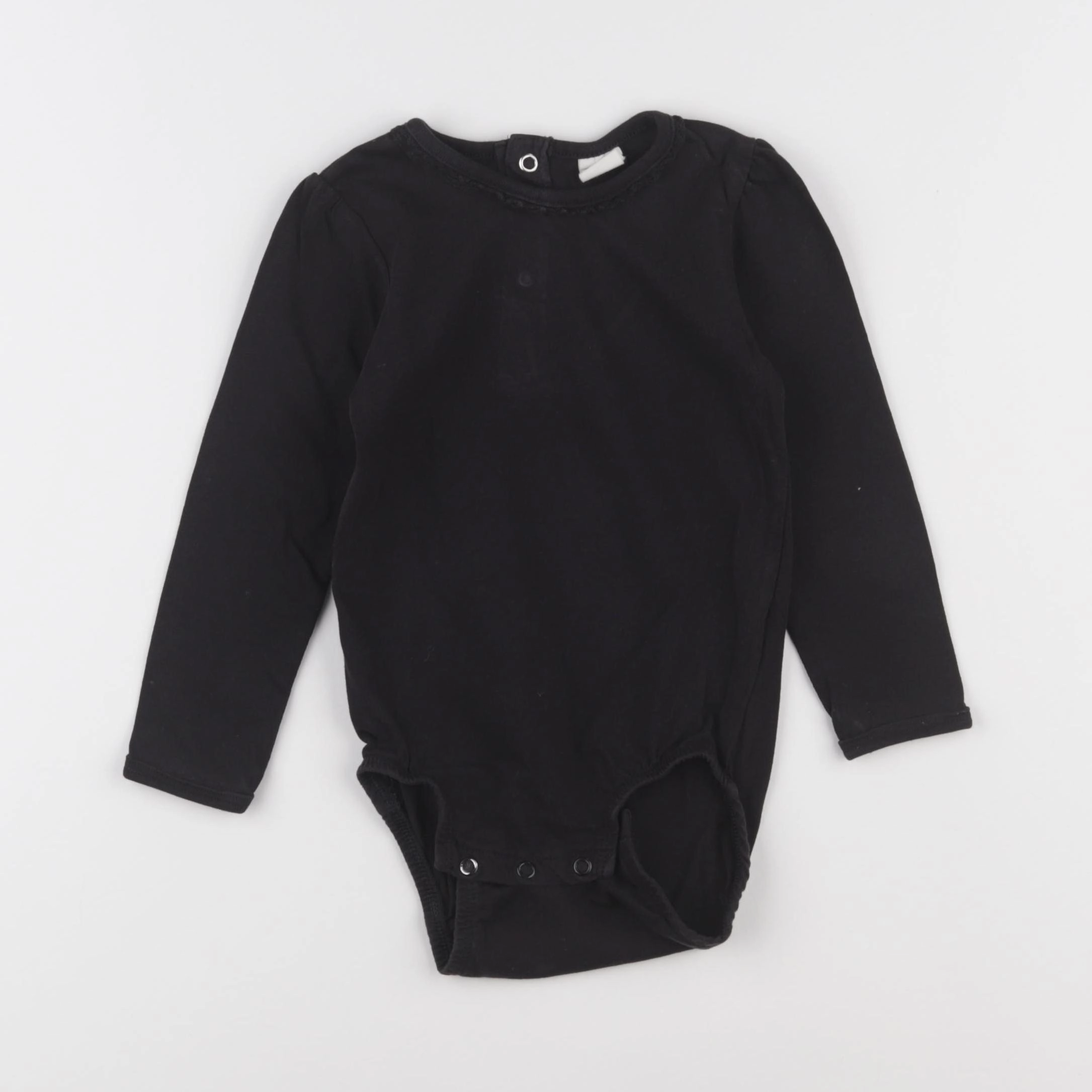 H&M - body noir - 18/24 mois