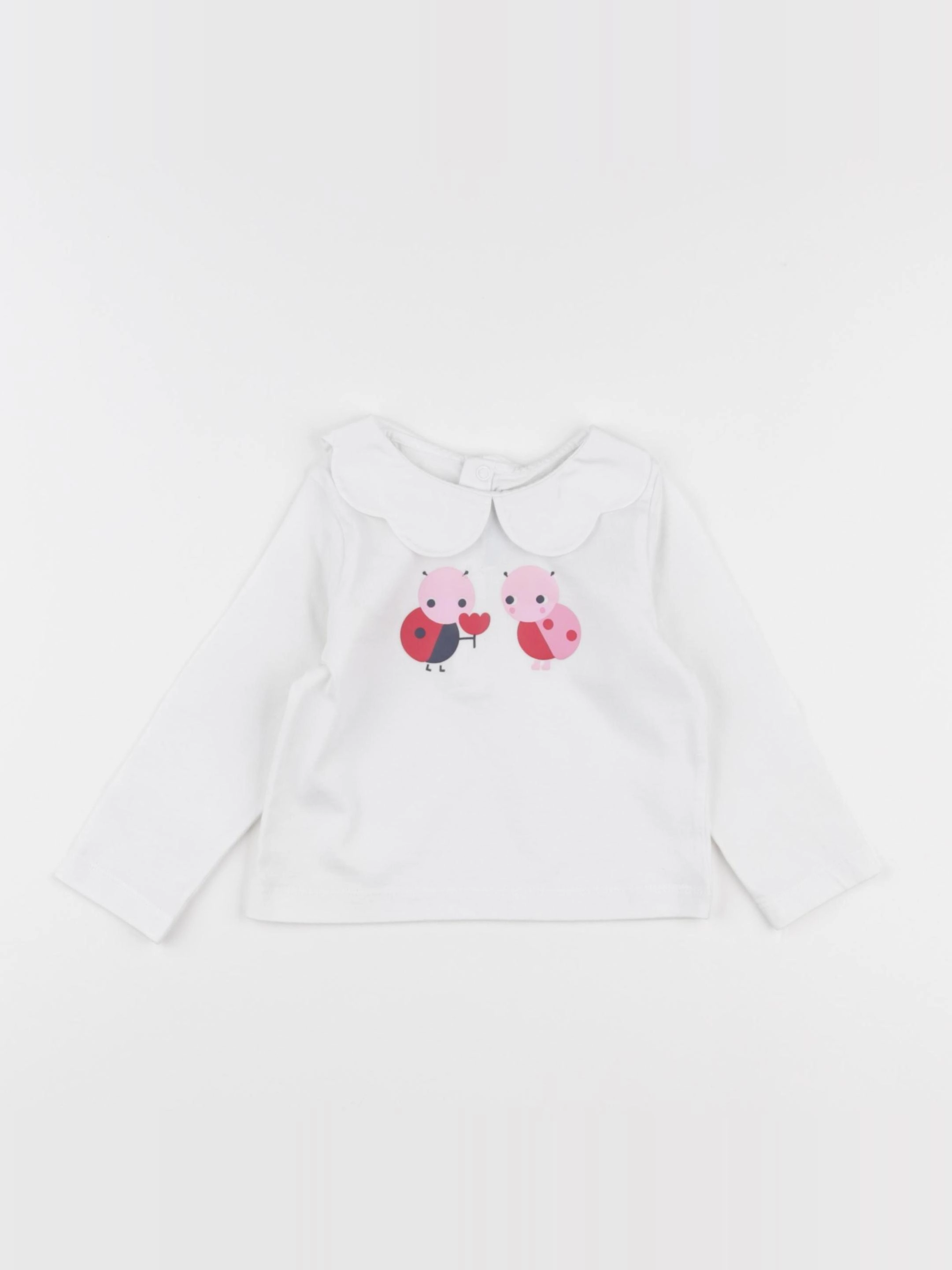 Jacadi - tee-shirt blanc - 18 mois