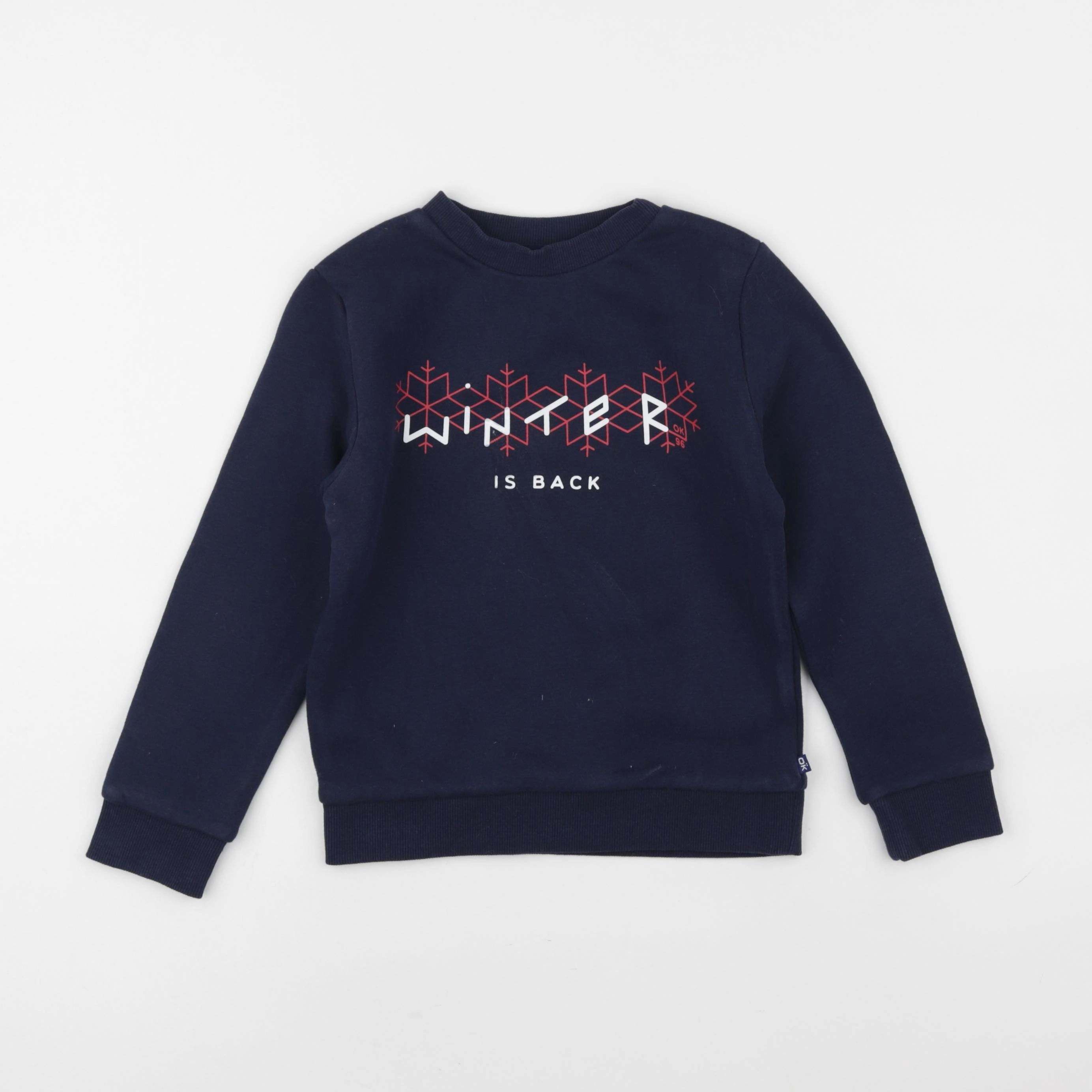 Okaidi - sweat bleu - 5 ans