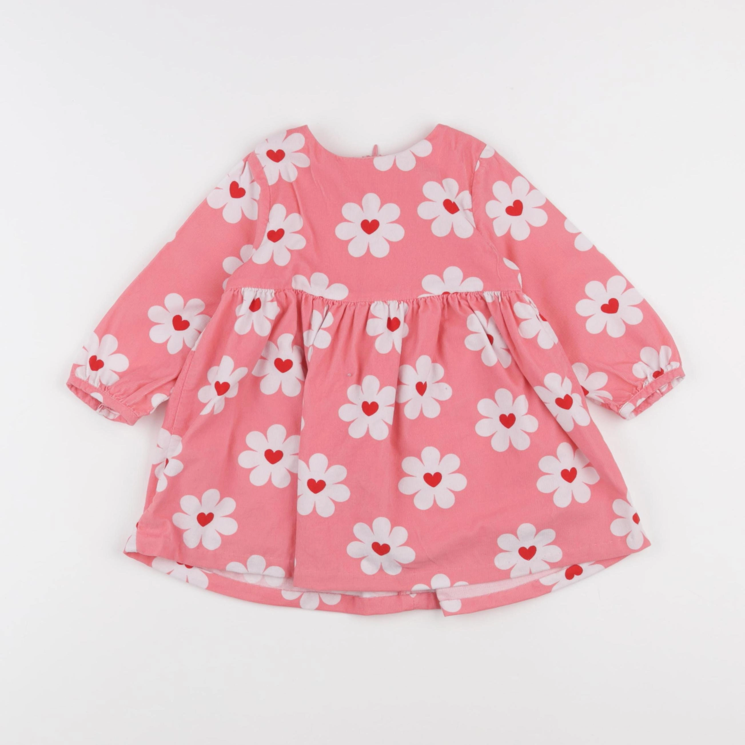 Jacadi - robe rose - 18 mois