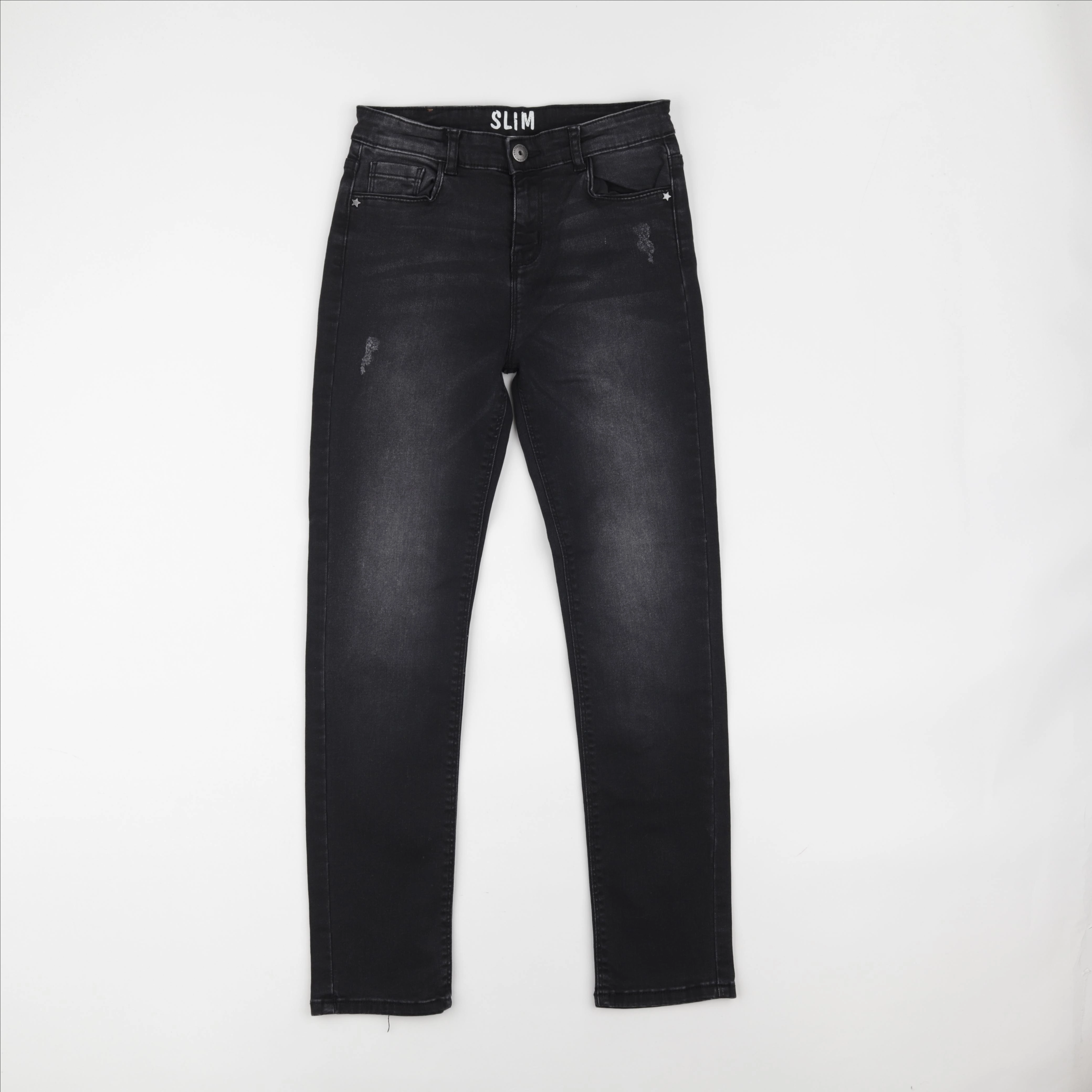 Vertbaudet - jean gris - 12 ans