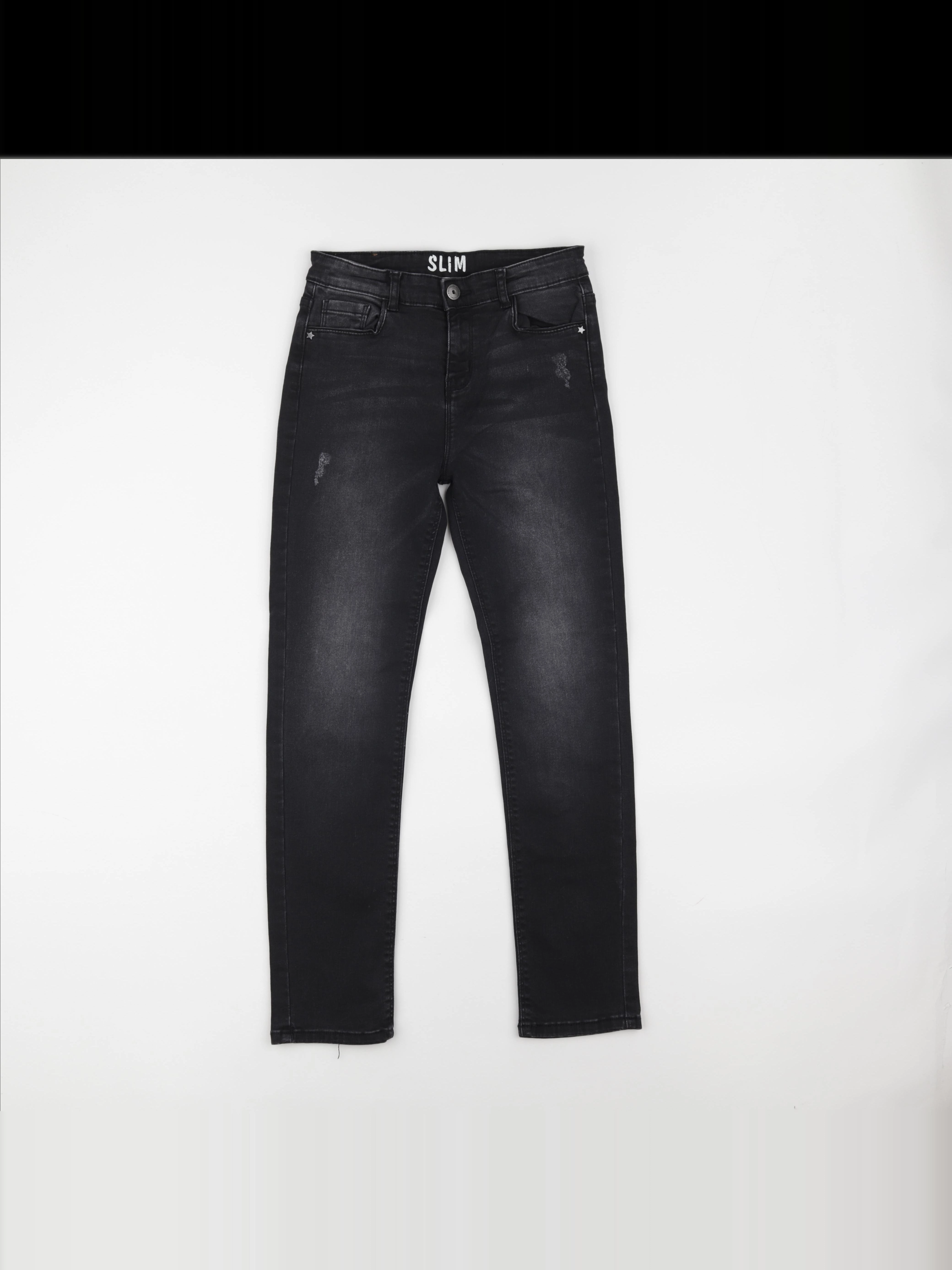 Vertbaudet - jean gris - 12 ans