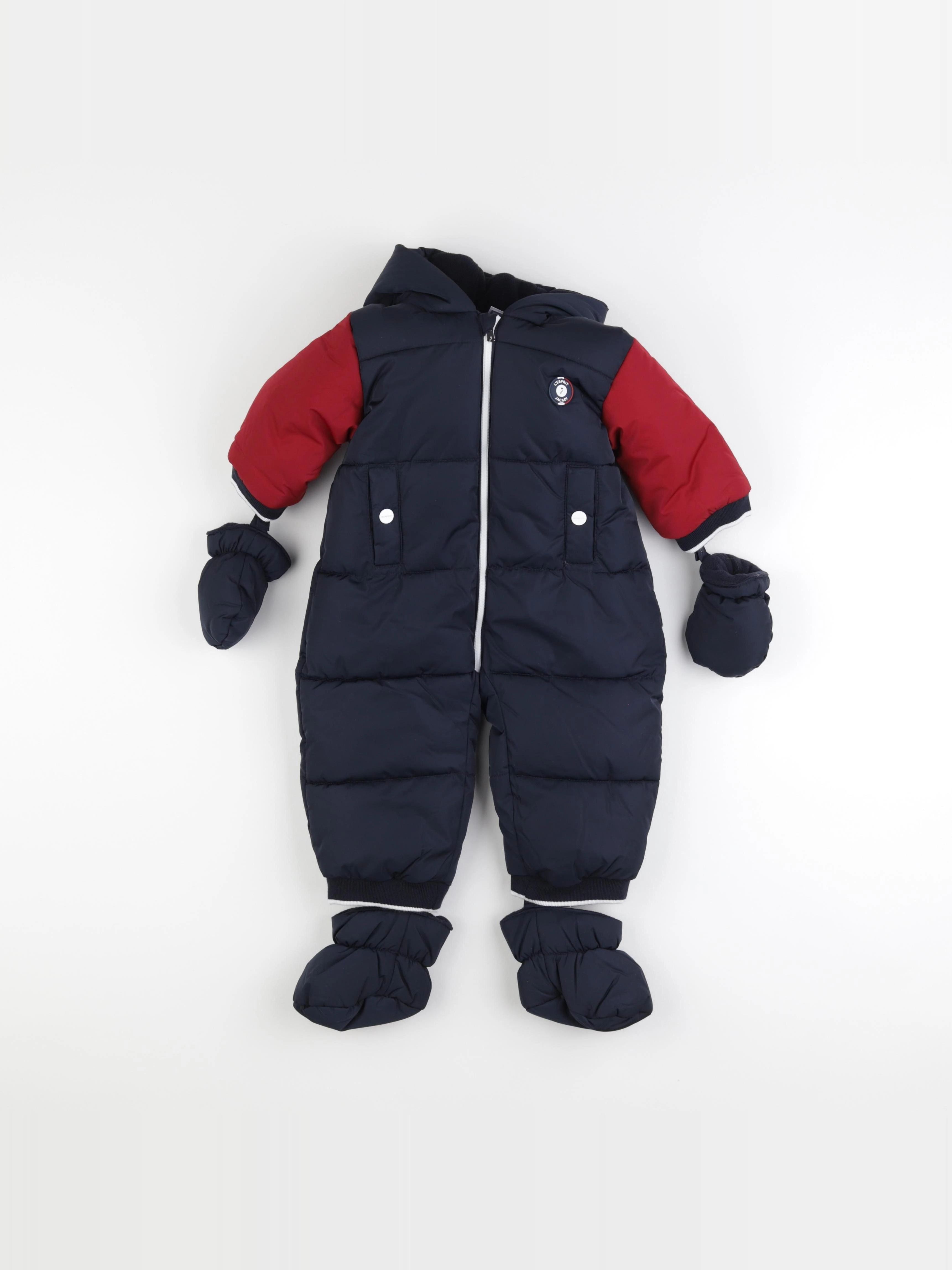 Jacadi - combi-pilote multicolore - 12 mois