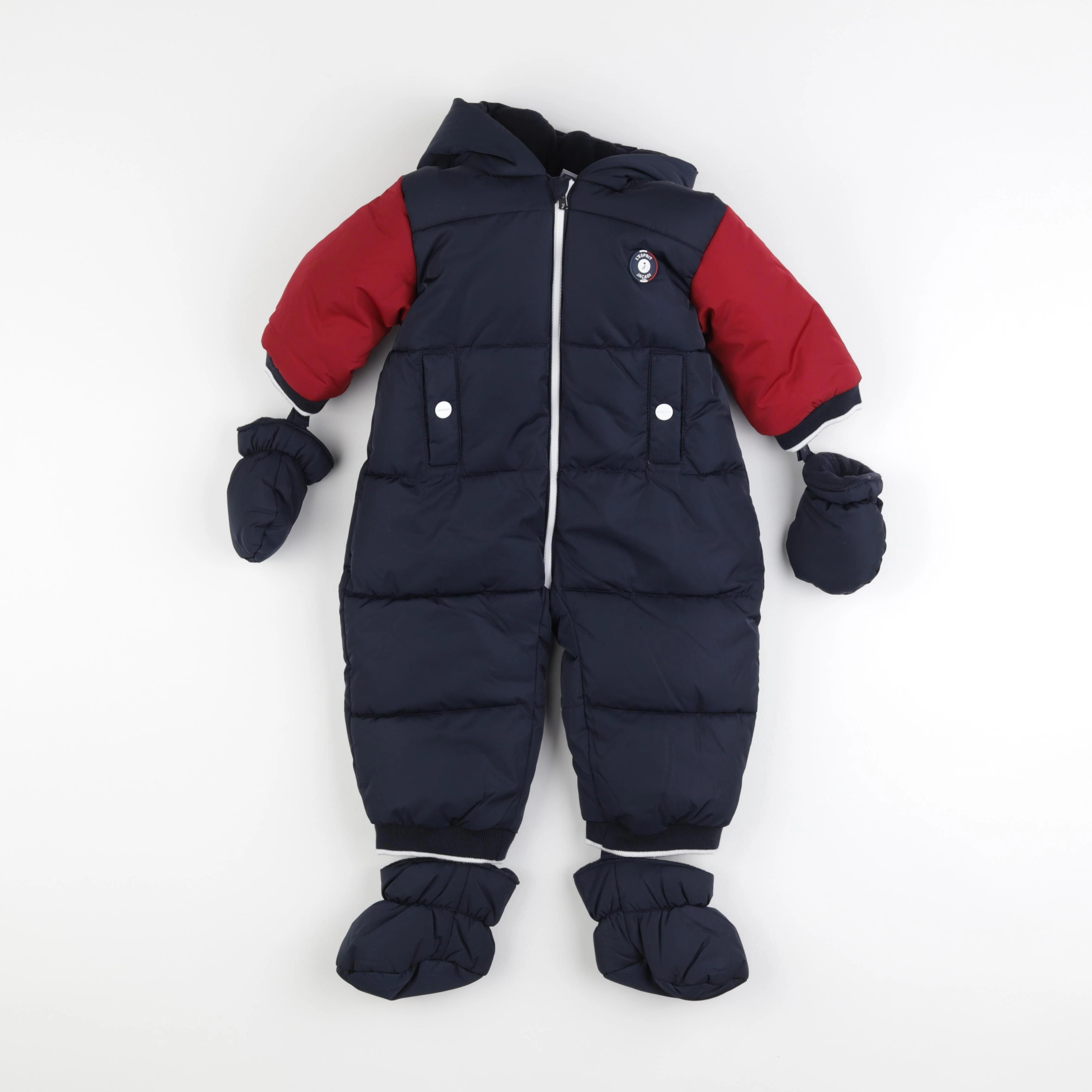 Jacadi - combi-pilote multicolore - 12 mois
