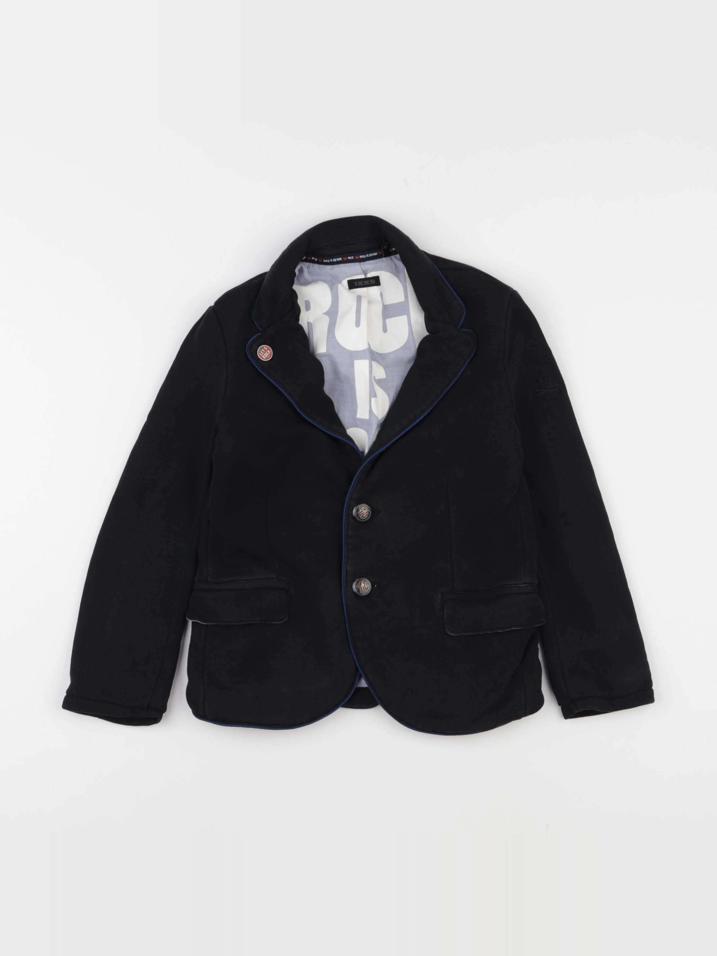IKKS - veste bleu - 6 ans