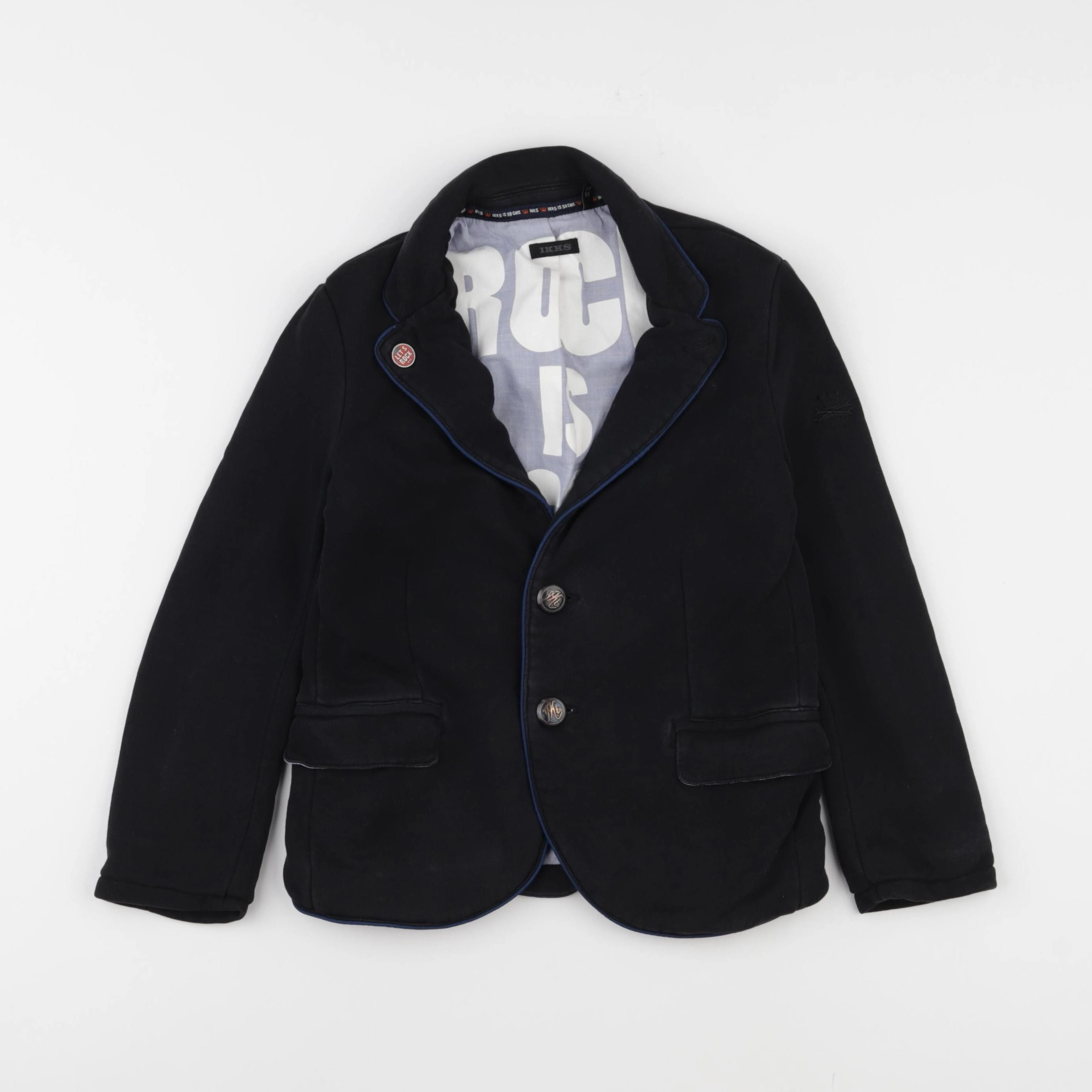 IKKS - veste bleu - 6 ans