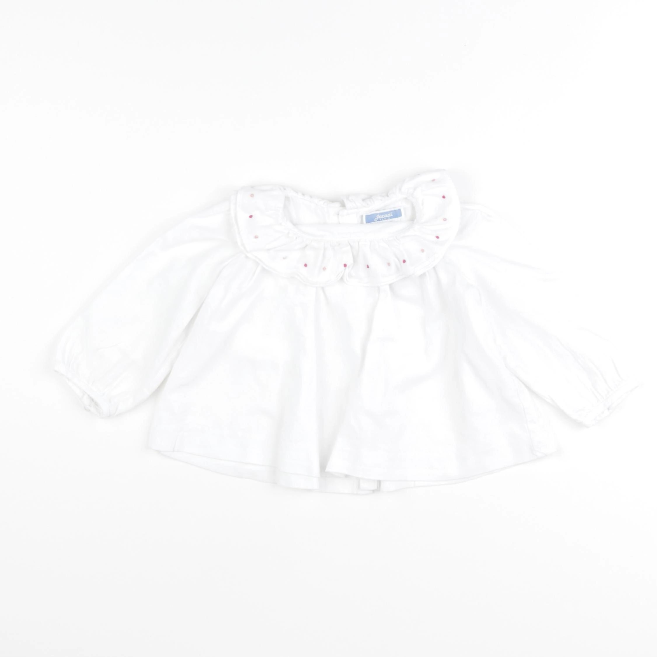 Jacadi - blouse blanc - 12 mois
