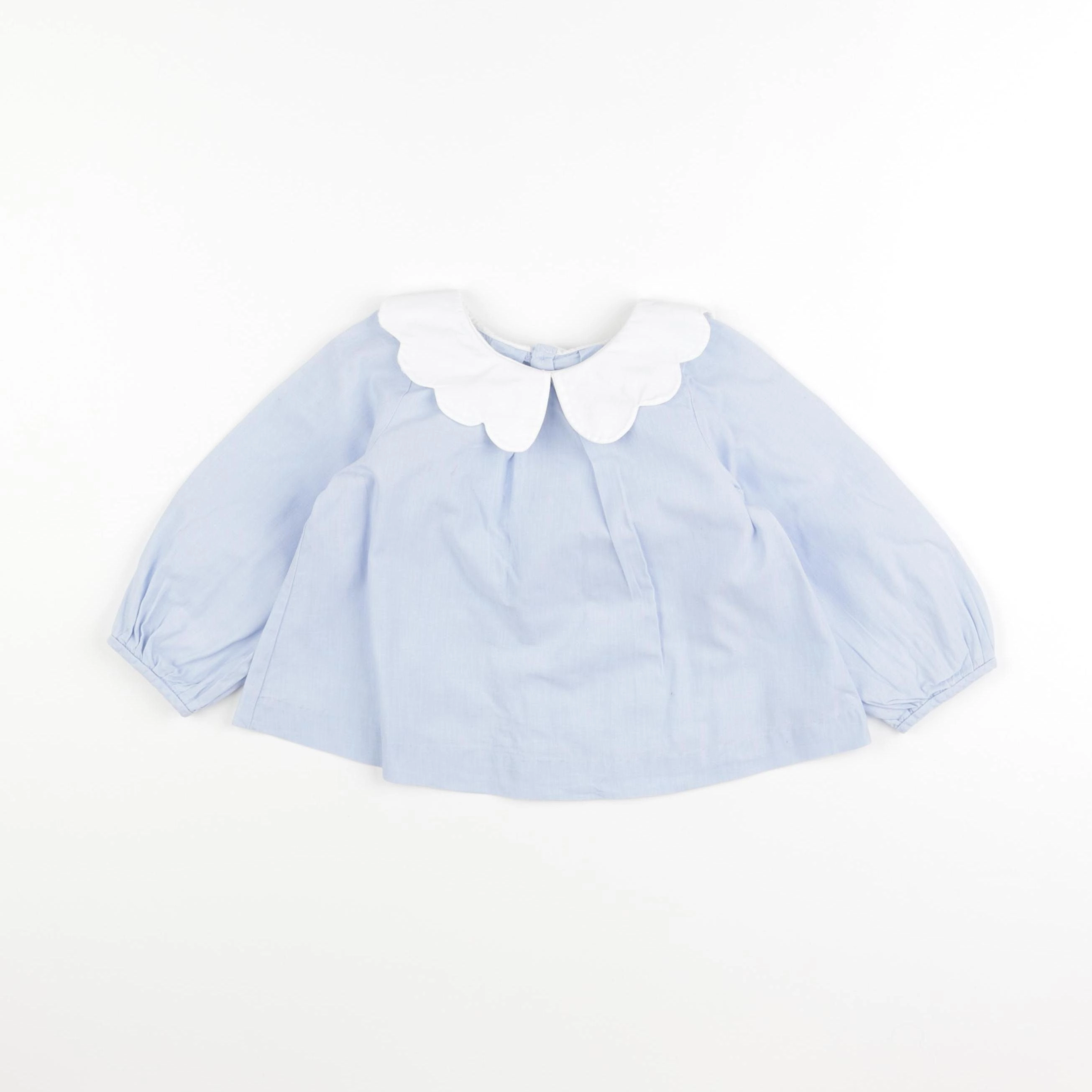 Jacadi - blouse bleu - 24 mois