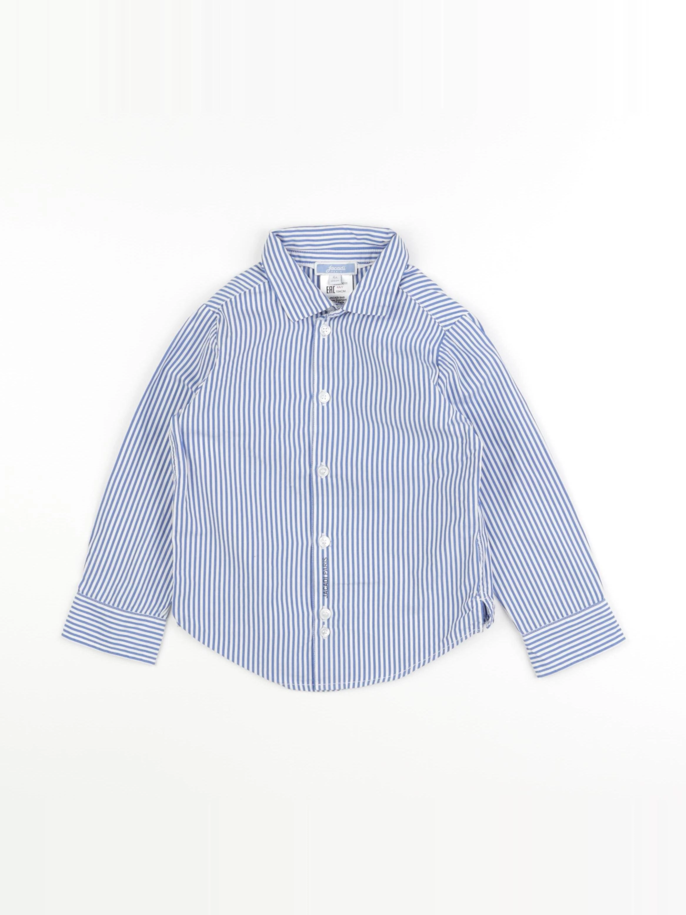 Jacadi - chemise bleu - 4 ans