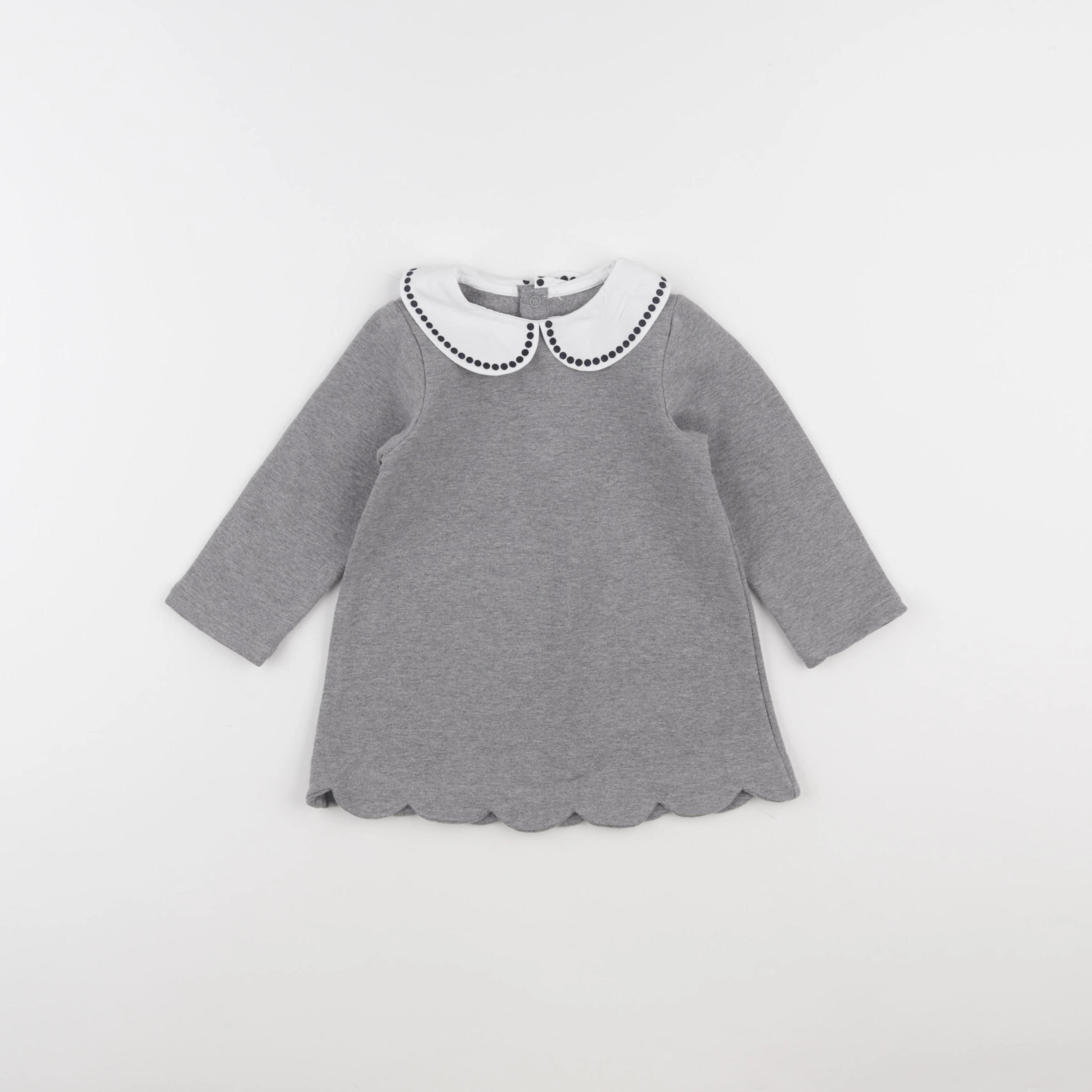Jacadi - robe gris - 18 mois