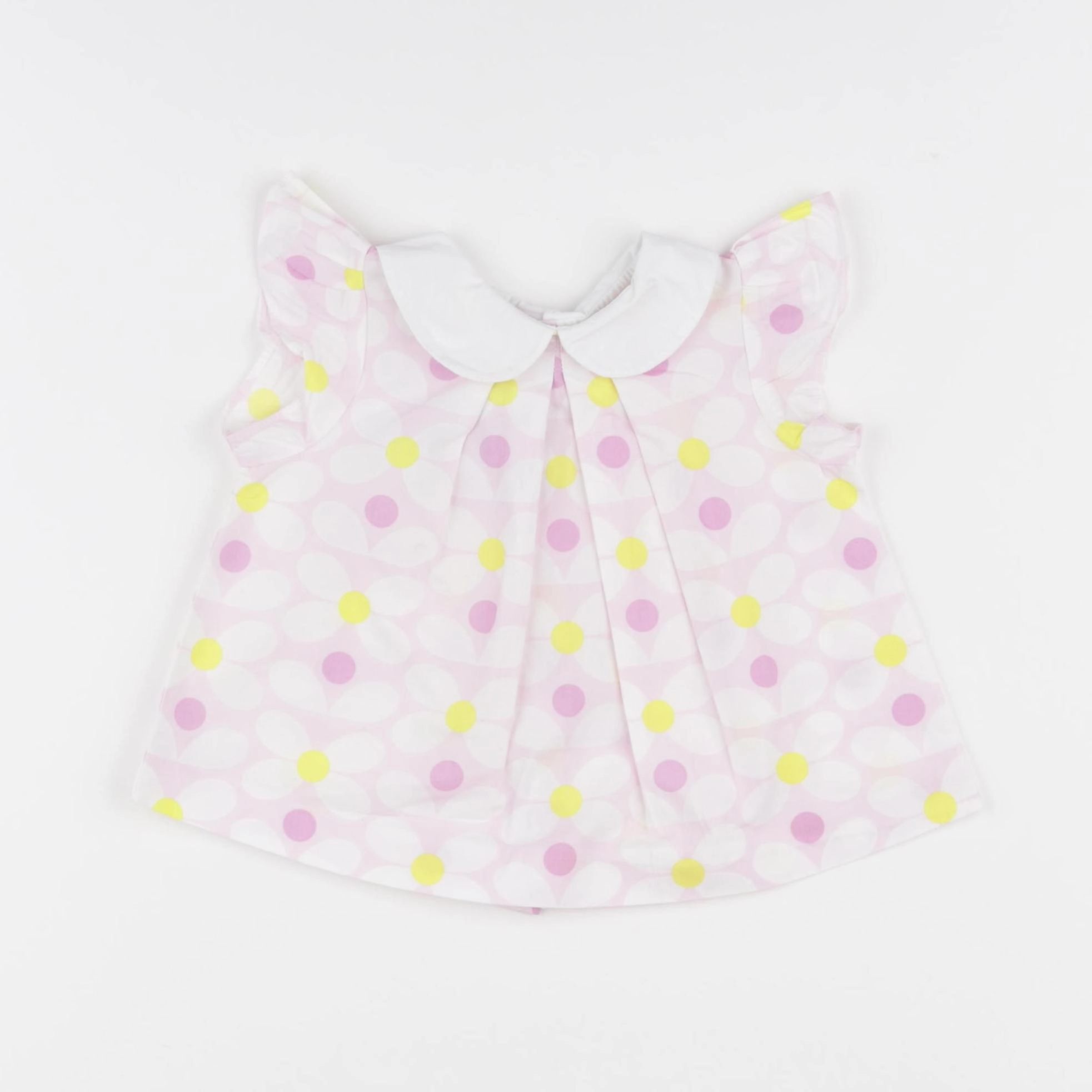 Jacadi - blouse rose, jaune - 12 mois