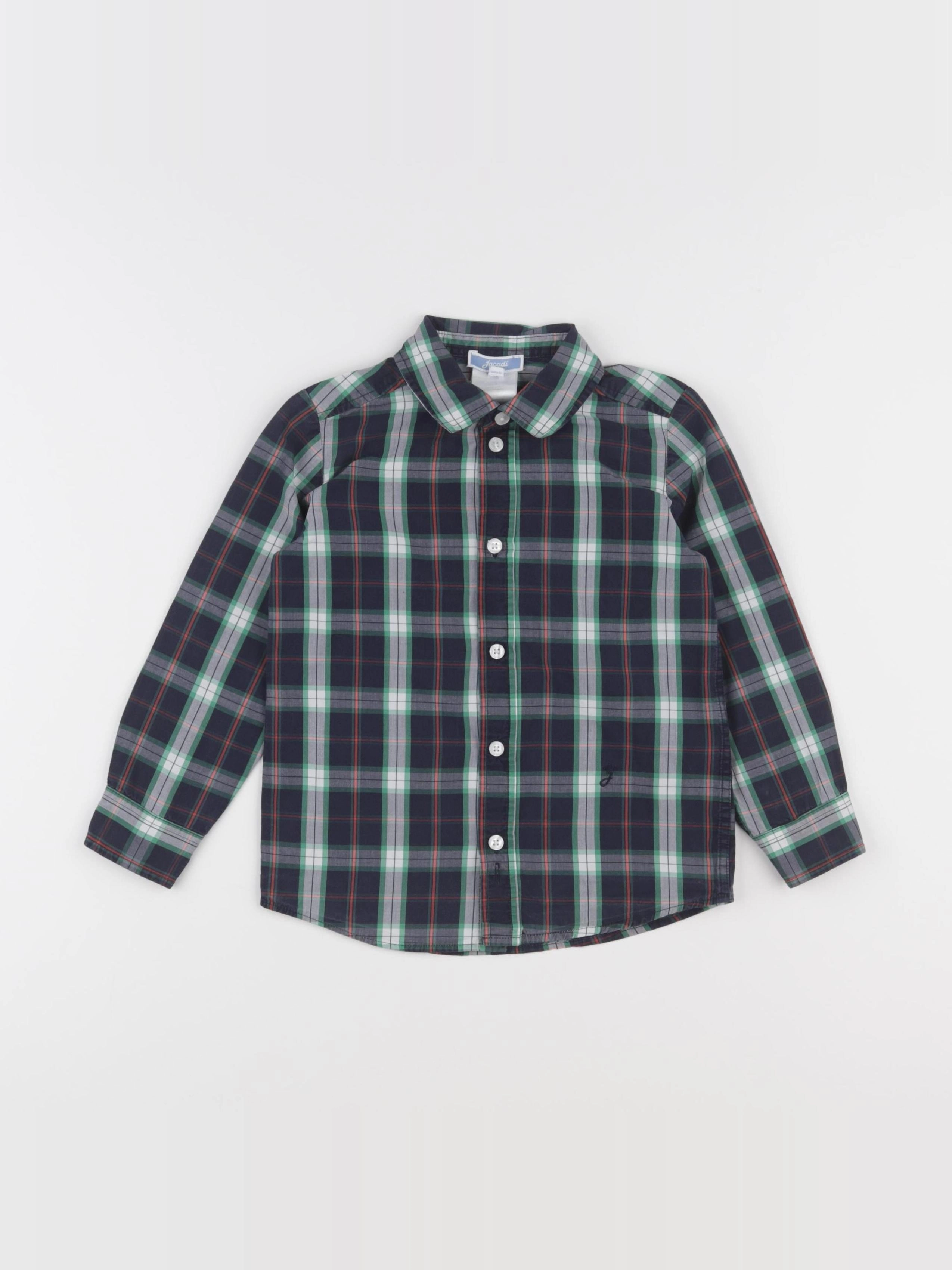 Jacadi - chemise vert, bleu - 4 ans
