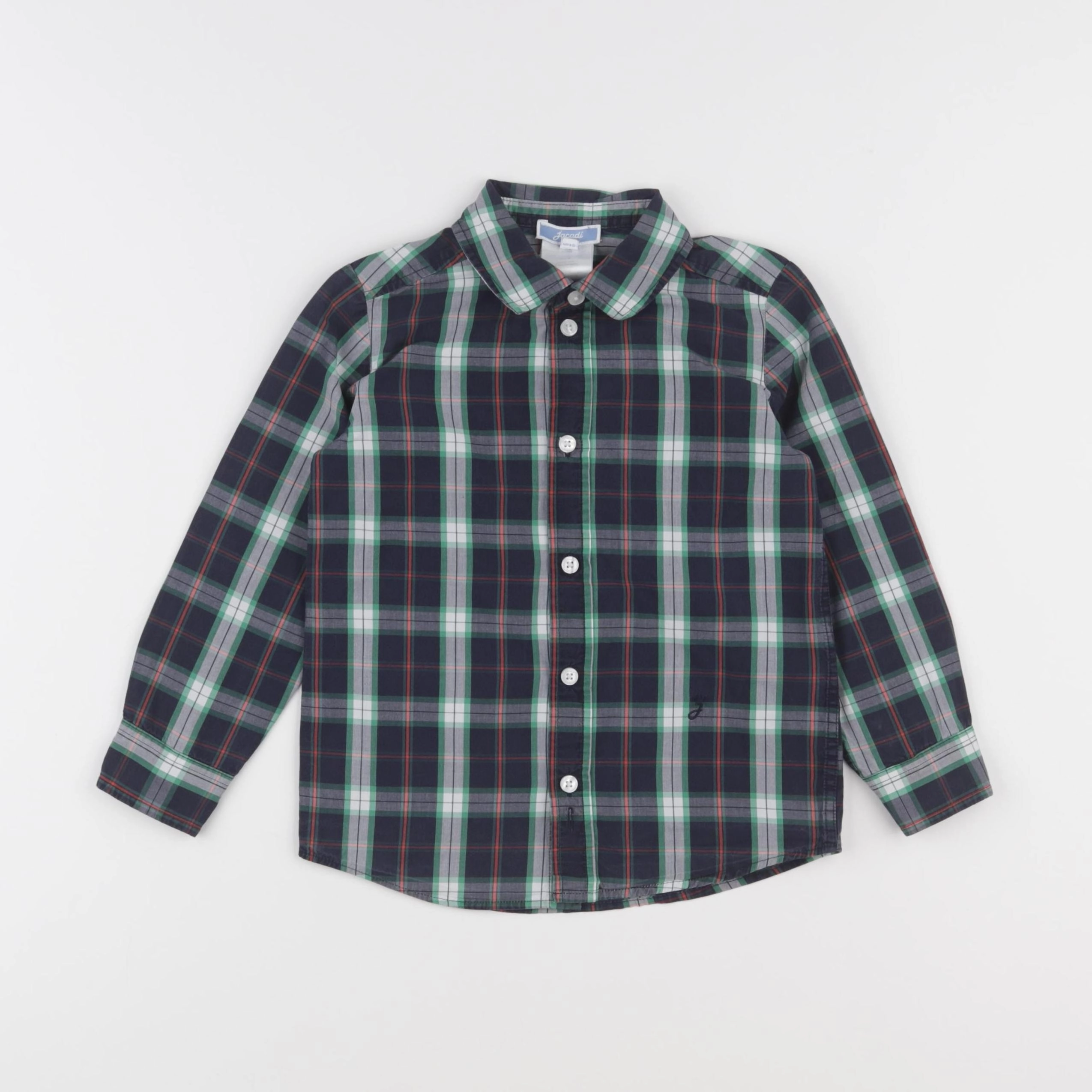 Jacadi - chemise vert, bleu - 4 ans